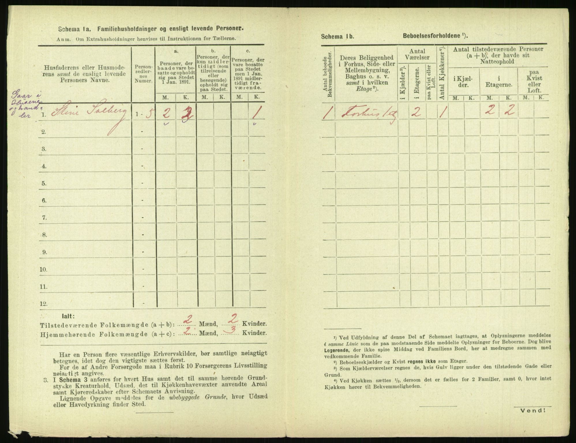 RA, 1891 census for 0301 Kristiania, 1891, p. 119277