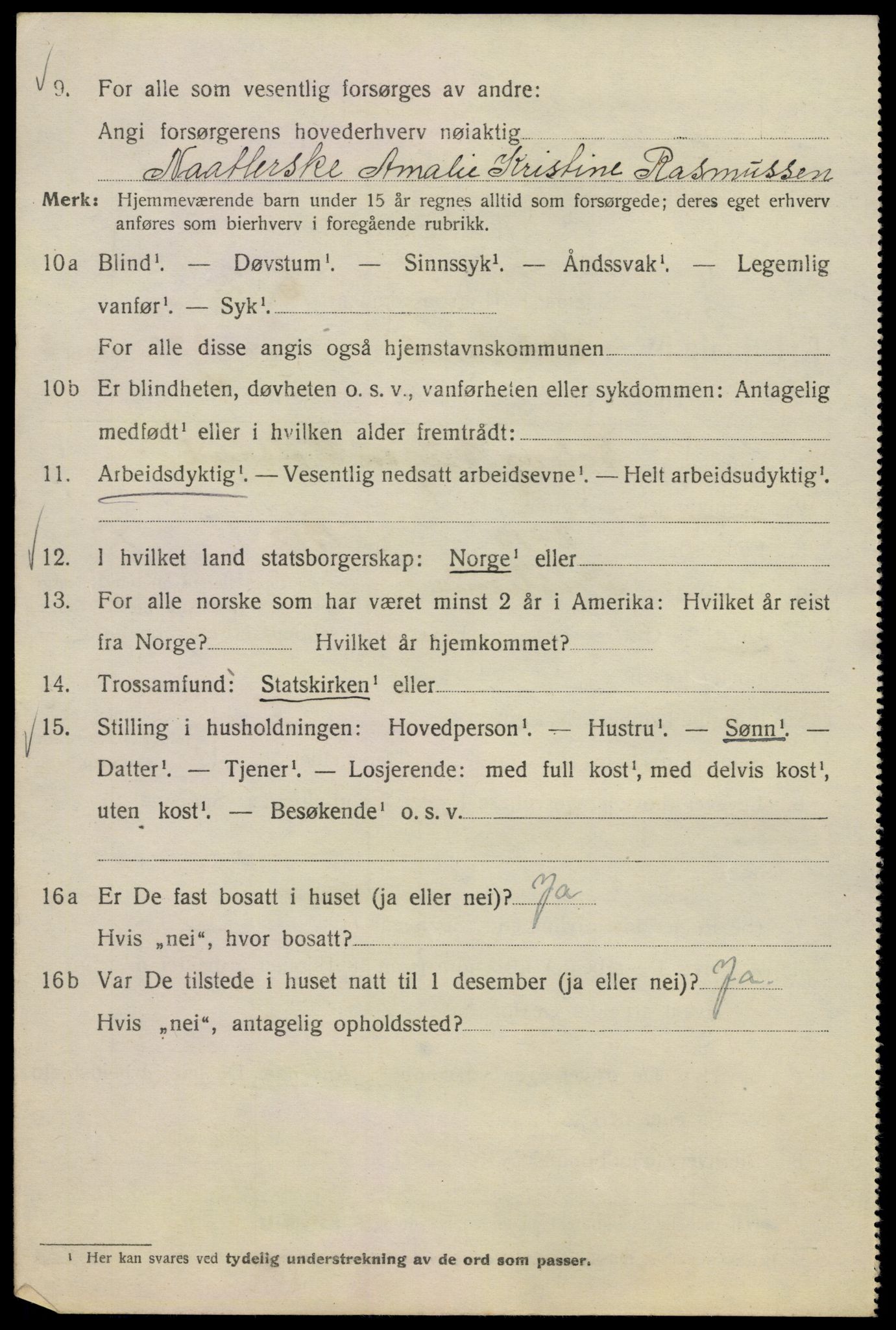 SAO, 1920 census for Kristiania, 1920, p. 255720