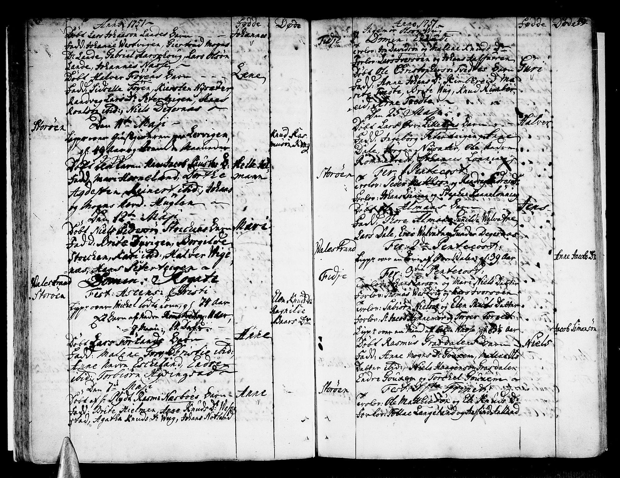 Stord sokneprestembete, AV/SAB-A-78201/H/Haa: Parish register (official) no. A 2, 1744-1777, p. 49