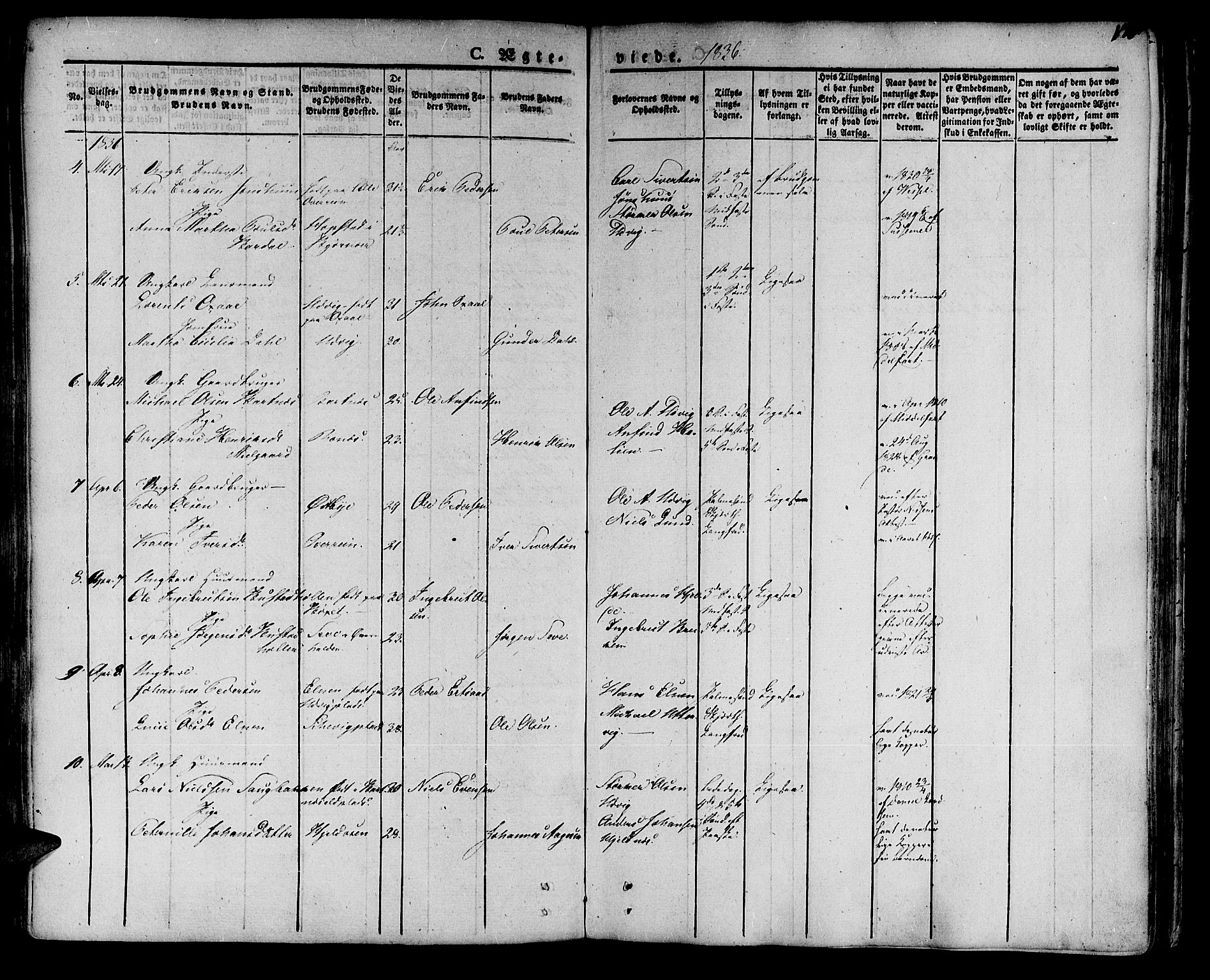Ministerialprotokoller, klokkerbøker og fødselsregistre - Nord-Trøndelag, SAT/A-1458/741/L0390: Parish register (official) no. 741A04, 1822-1836, p. 170