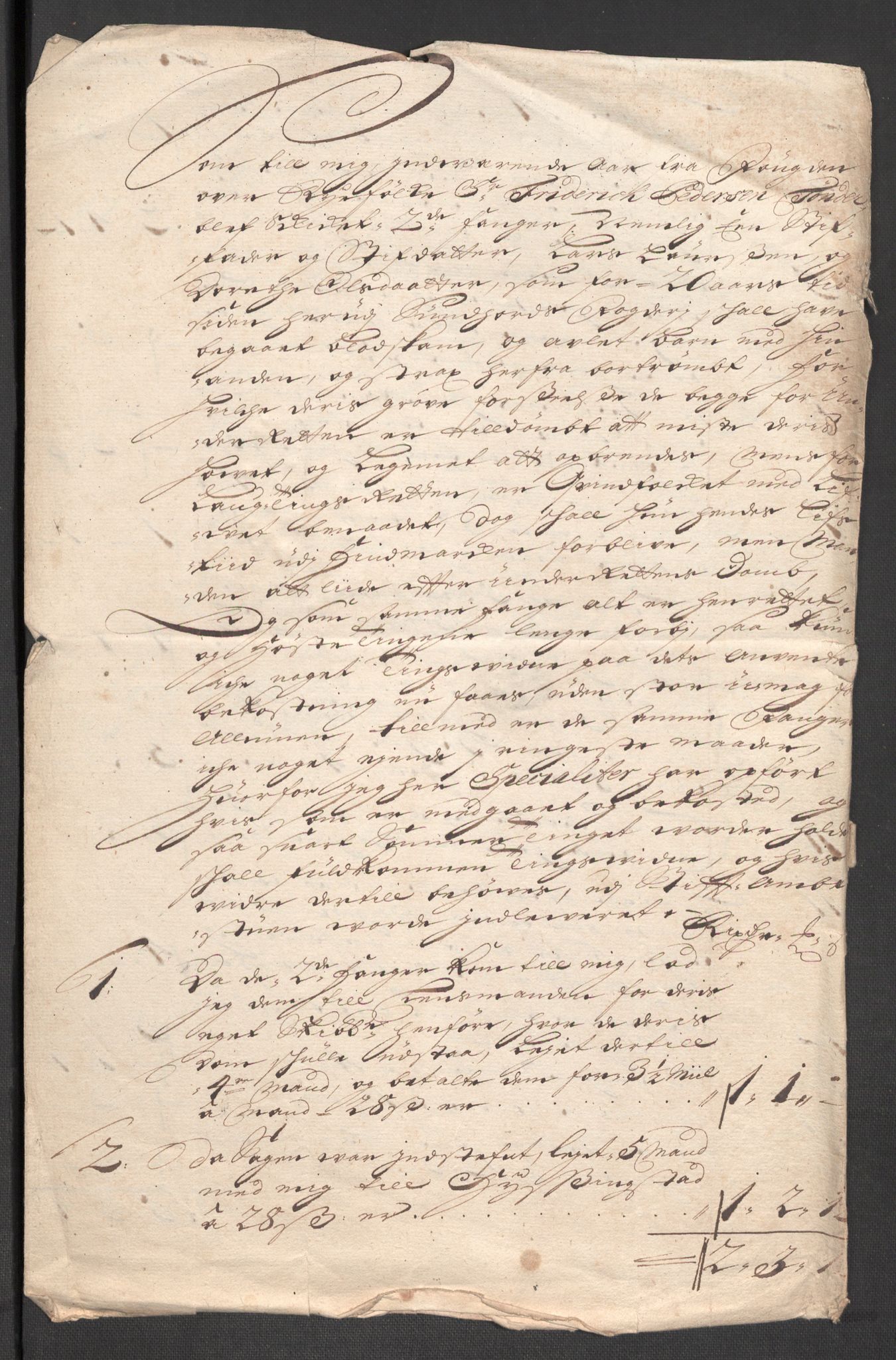 Rentekammeret inntil 1814, Reviderte regnskaper, Fogderegnskap, RA/EA-4092/R48/L2981: Fogderegnskap Sunnhordland og Hardanger, 1703, p. 257