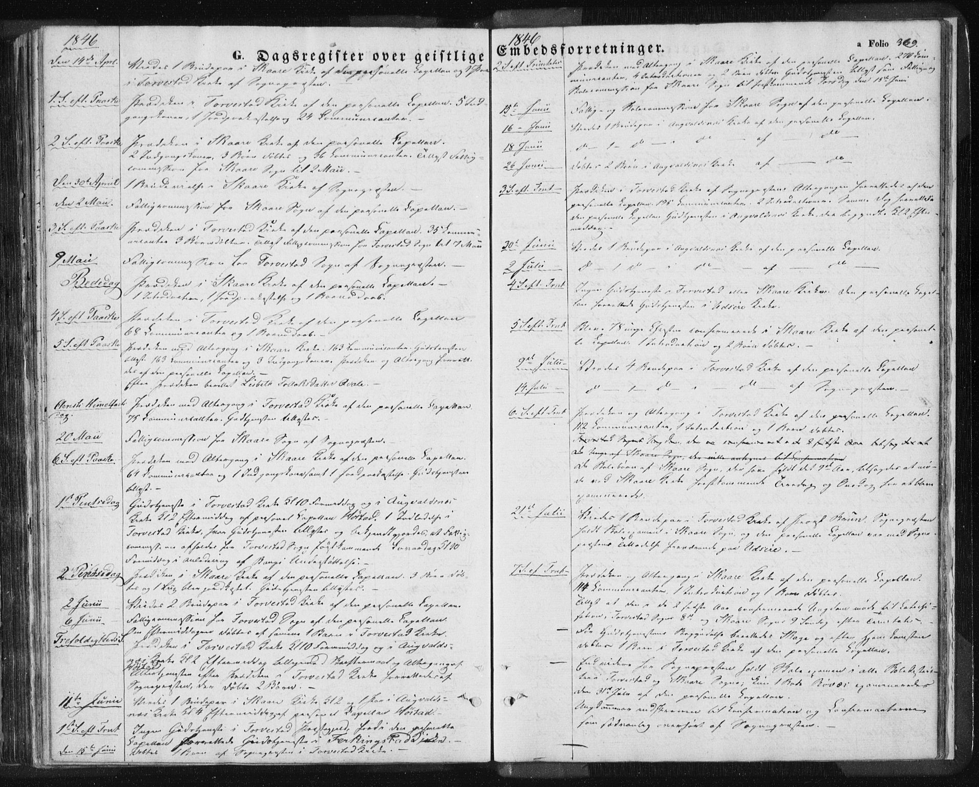 Torvastad sokneprestkontor, AV/SAST-A -101857/H/Ha/Haa/L0006: Parish register (official) no. A 6, 1836-1847, p. 369