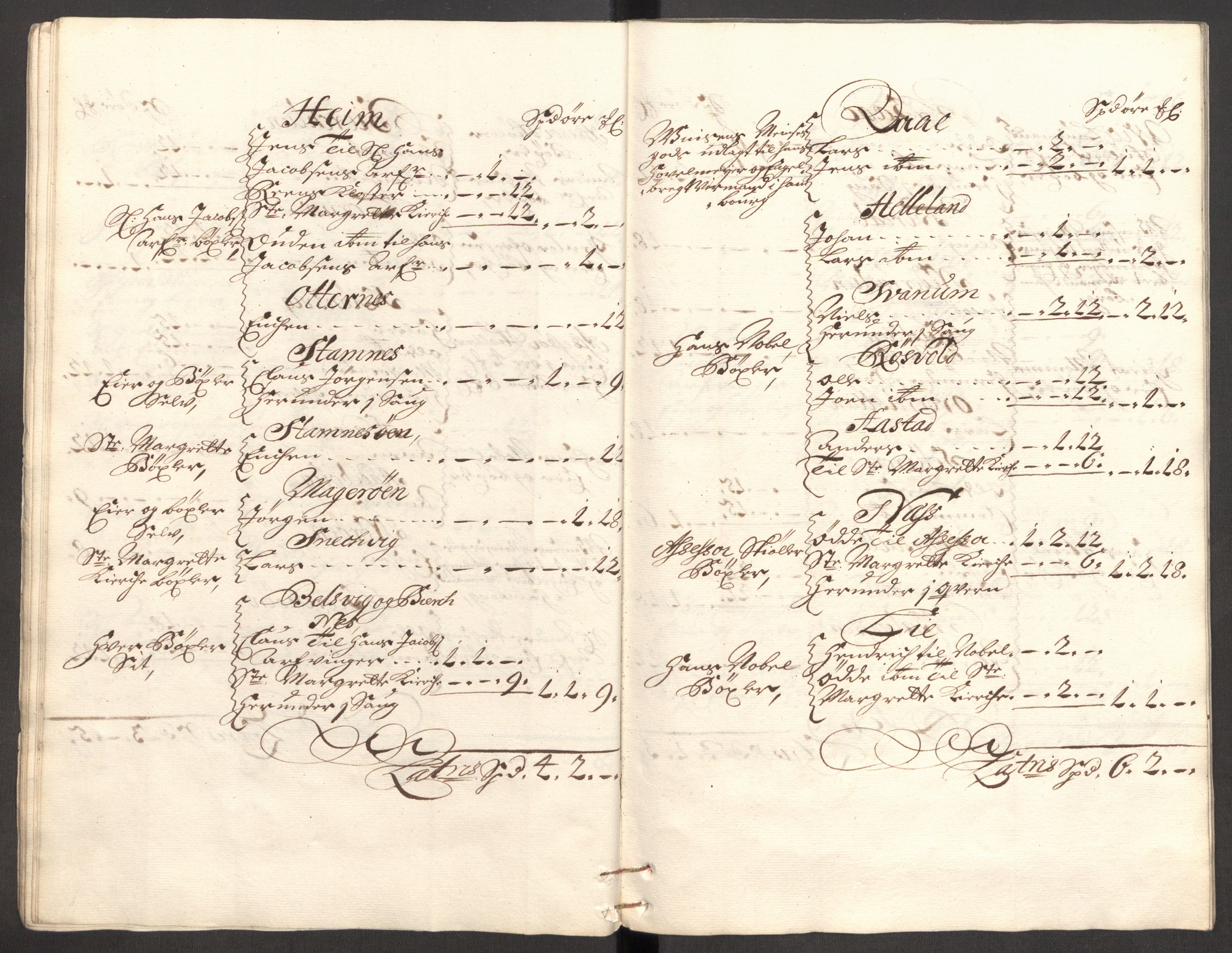 Rentekammeret inntil 1814, Reviderte regnskaper, Fogderegnskap, RA/EA-4092/R57/L3854: Fogderegnskap Fosen, 1700-1701, p. 71