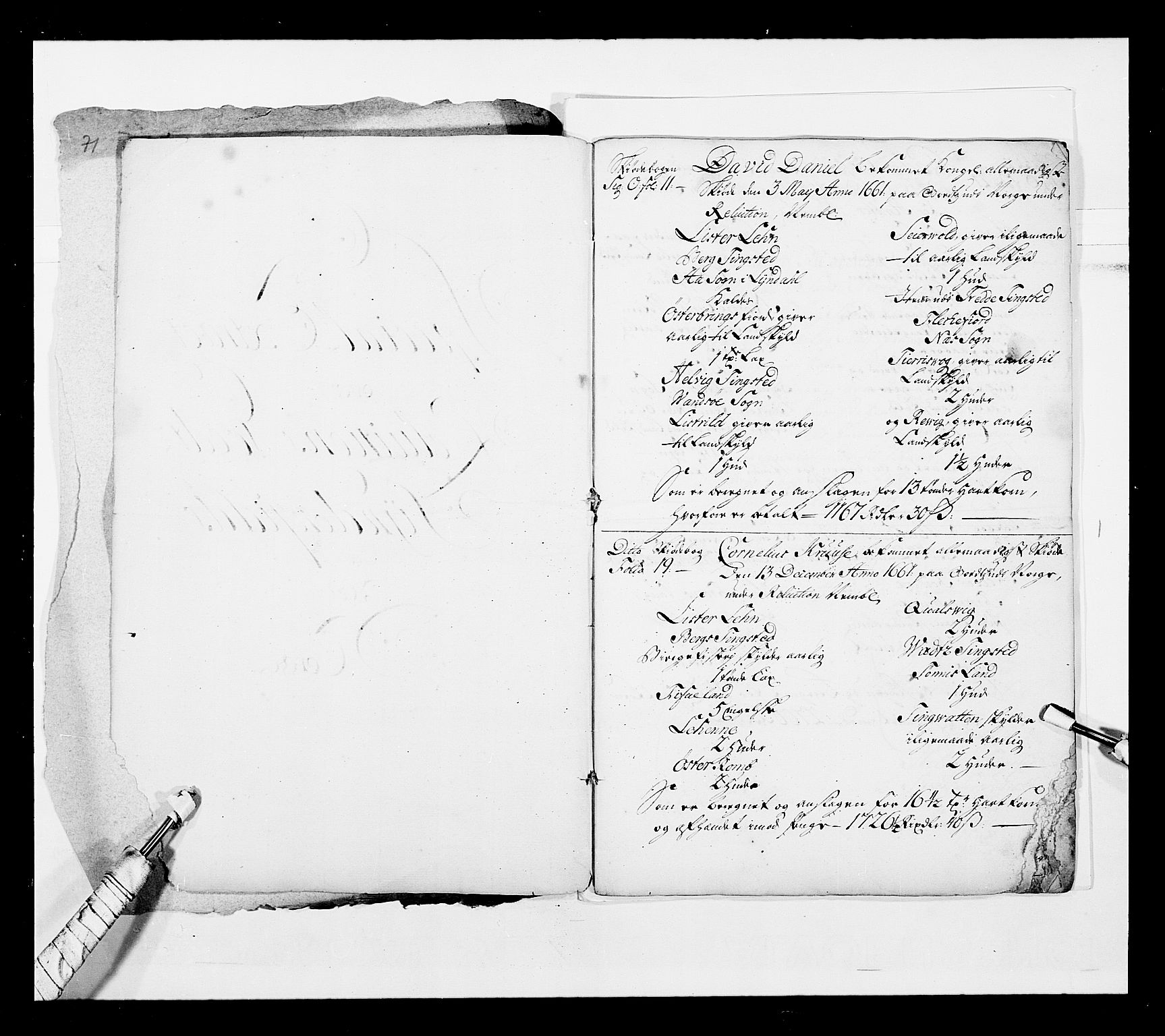 Stattholderembetet 1572-1771, AV/RA-EA-2870/Ek/L0043/0001: Jordebøker o.a. 1720-1728 vedkommende krongodset: / Dokumenter om reluisjonsgodset m.m., 1724-1728, p. 199