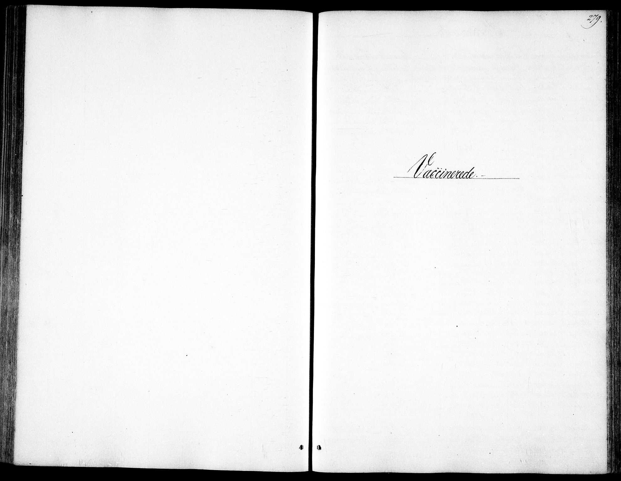 Garnisonsmenigheten Kirkebøker, SAO/A-10846/F/Fa/L0009: Parish register (official) no. 9, 1842-1859, p. 279