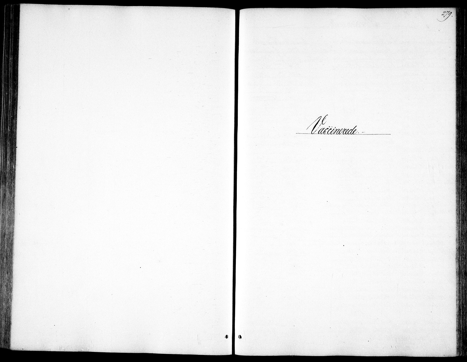 Garnisonsmenigheten Kirkebøker, AV/SAO-A-10846/F/Fa/L0009: Parish register (official) no. 9, 1842-1859, p. 279