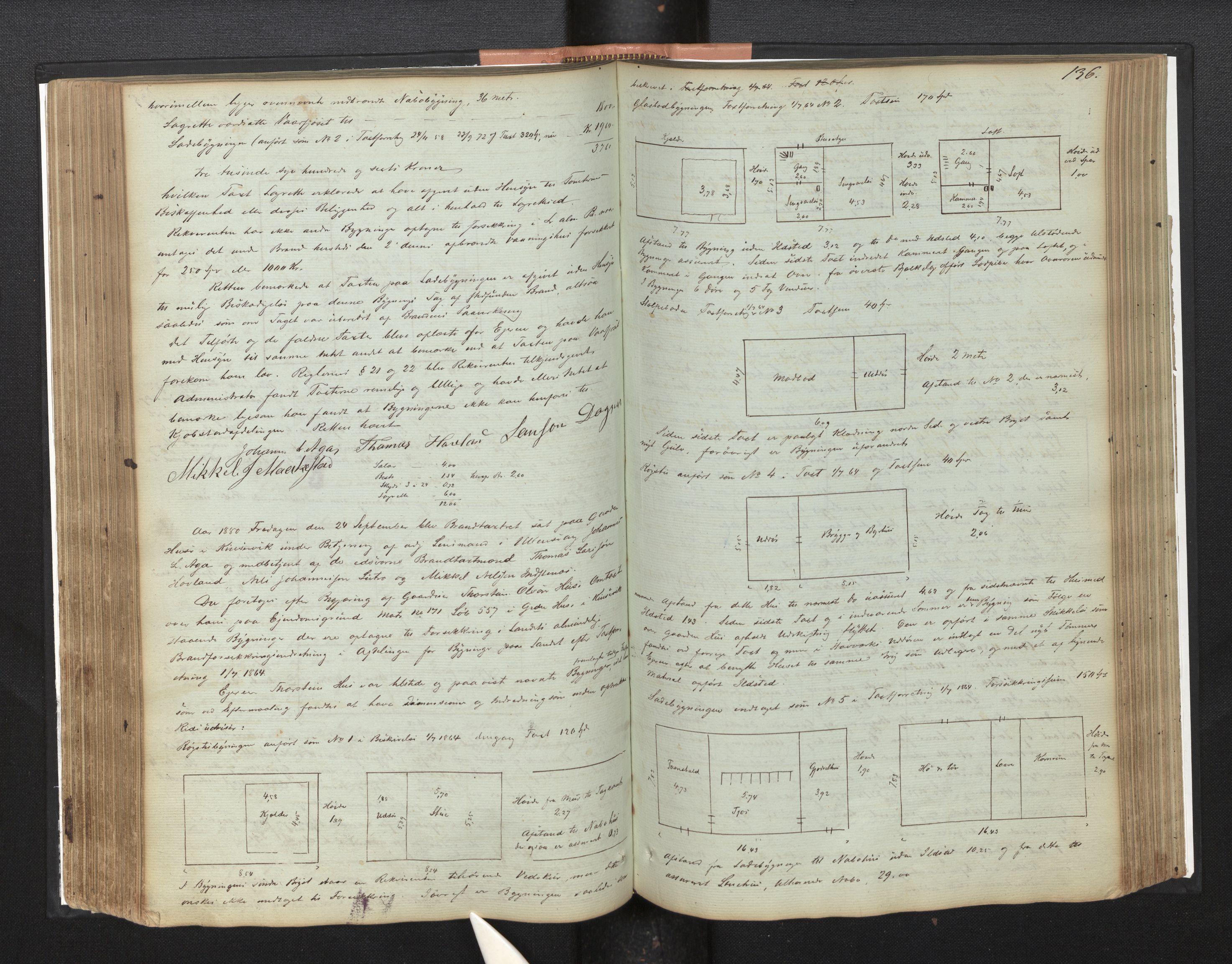 Lensmannen i Ullensvang, AV/SAB-A-35501/0012/L0001: Branntakstprotokoll, 1846-1929, p. 135b-136a