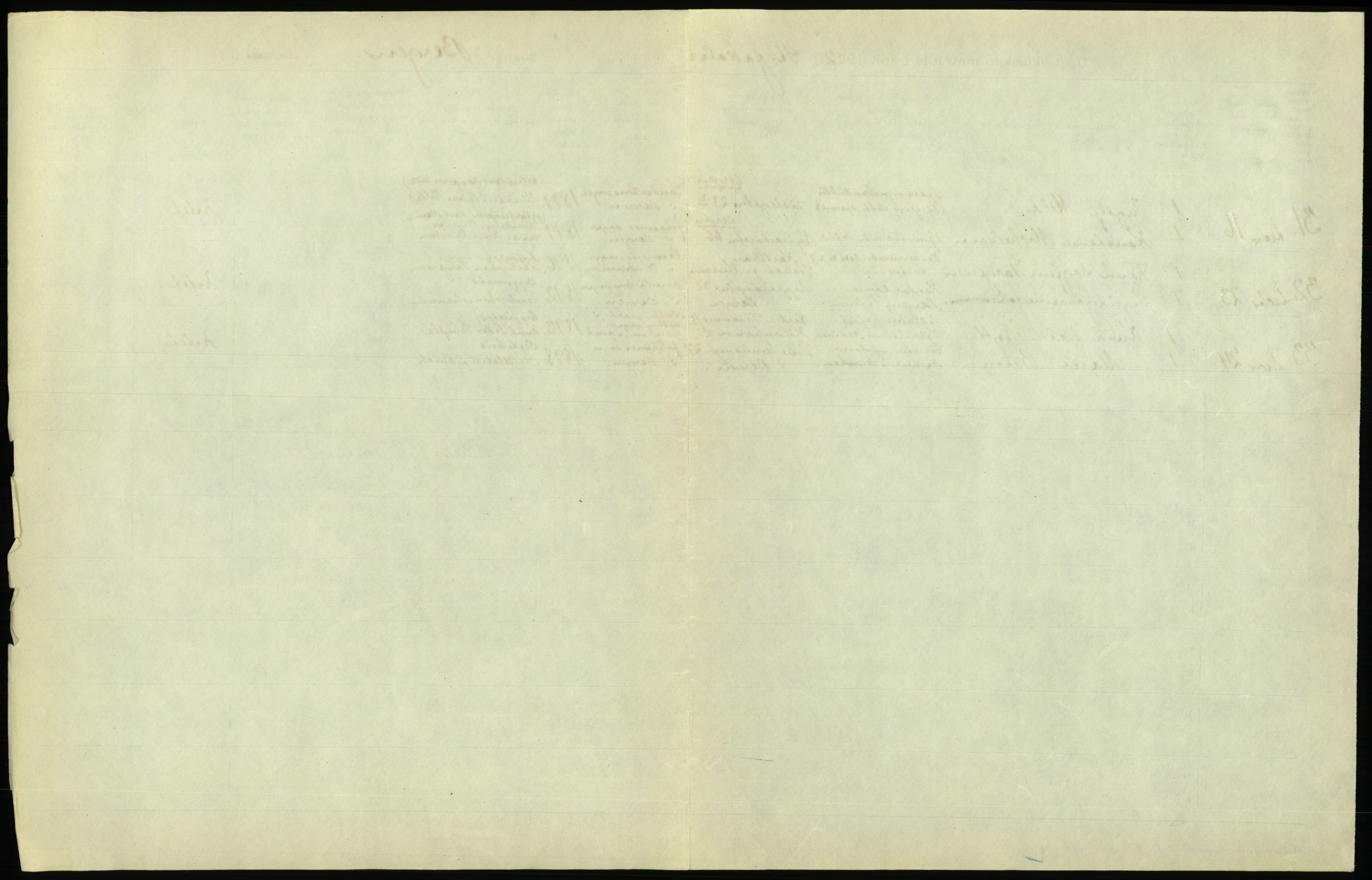 Statistisk sentralbyrå, Sosiodemografiske emner, Befolkning, AV/RA-S-2228/D/Df/Dfc/Dfcb/L0030: Bergen: Gifte, døde, dødfødte., 1922, p. 29