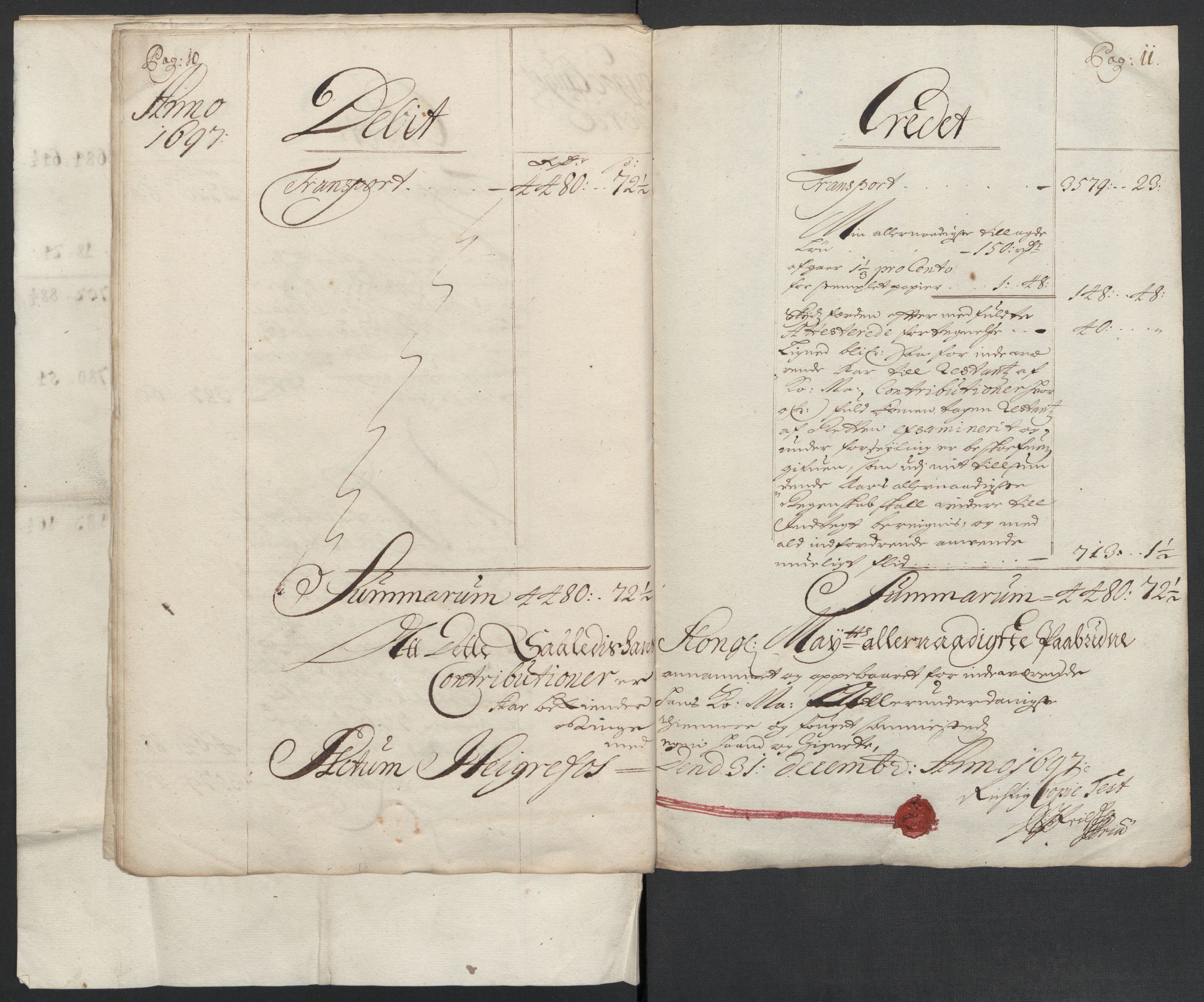 Rentekammeret inntil 1814, Reviderte regnskaper, Fogderegnskap, RA/EA-4092/R40/L2445: Fogderegnskap Råbyggelag, 1697-1699, p. 17