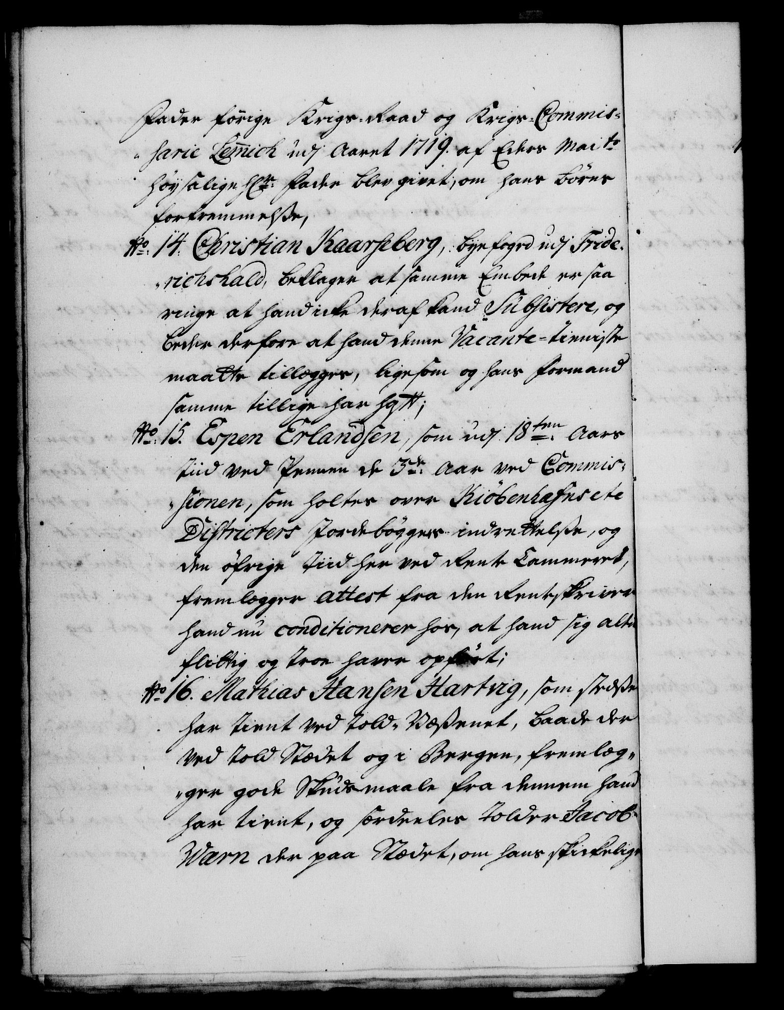 Rentekammeret, Kammerkanselliet, AV/RA-EA-3111/G/Gf/Gfa/L0019: Norsk relasjons- og resolusjonsprotokoll (merket RK 52.19), 1736, p. 55