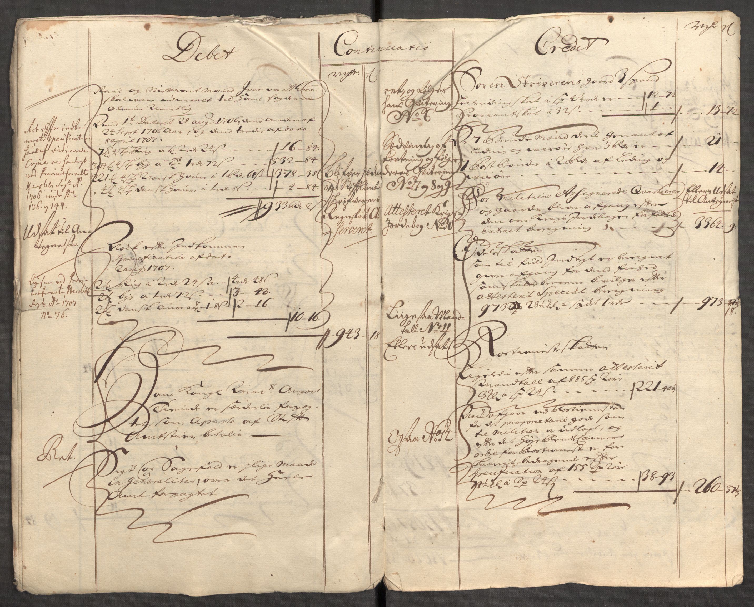 Rentekammeret inntil 1814, Reviderte regnskaper, Fogderegnskap, AV/RA-EA-4092/R62/L4197: Fogderegnskap Stjørdal og Verdal, 1707, p. 14