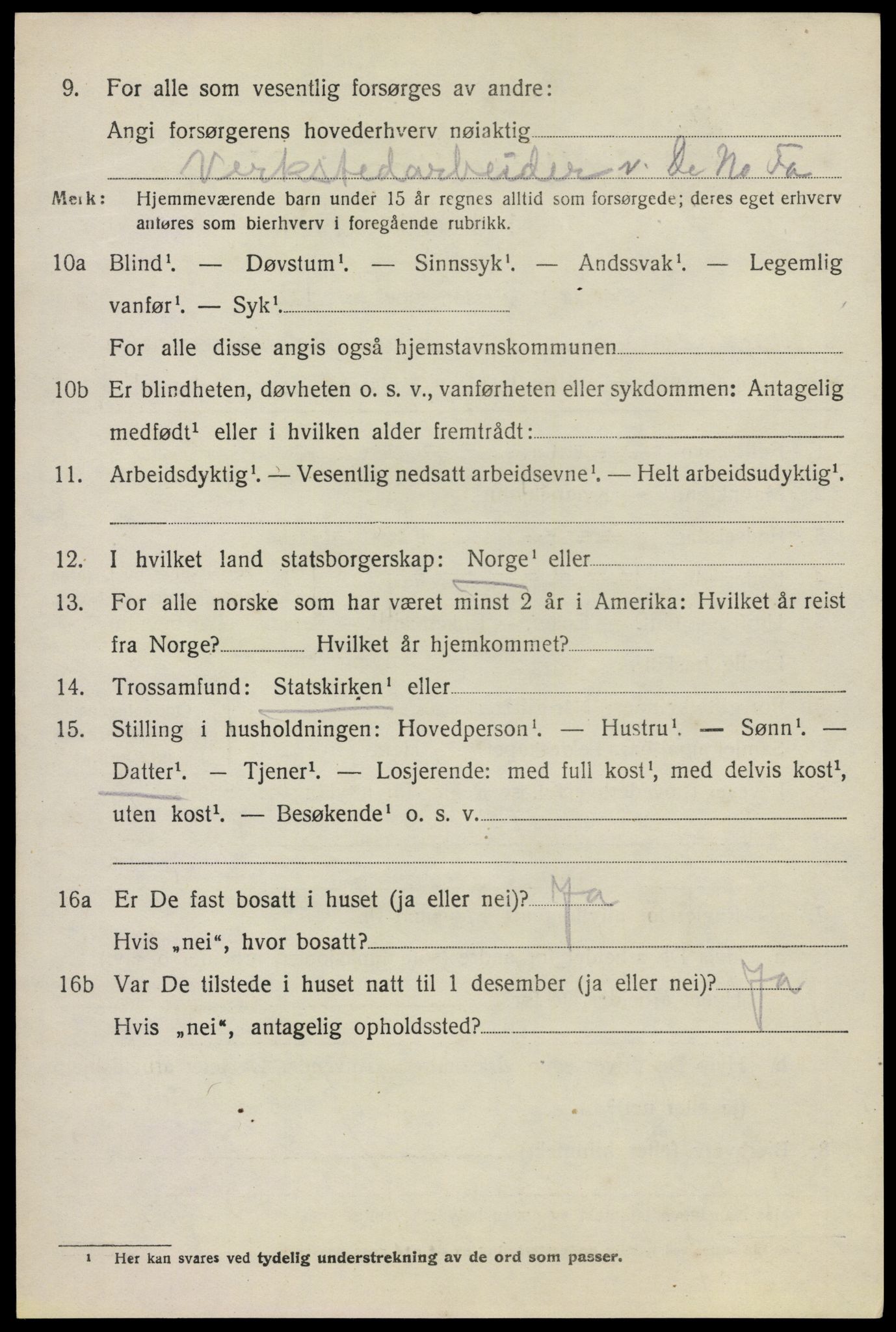 SAO, 1920 census for Kråkerøy, 1920, p. 7497