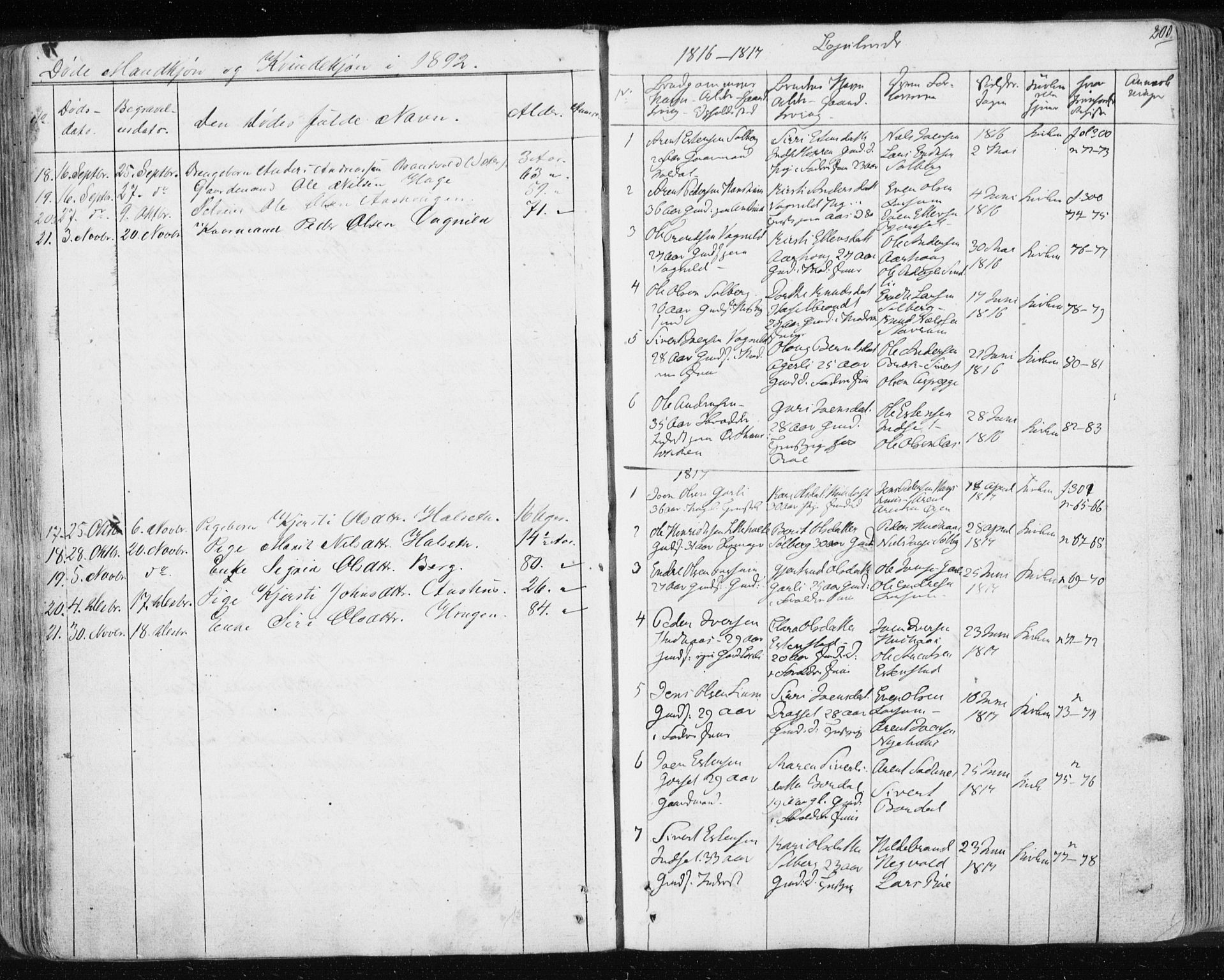 Ministerialprotokoller, klokkerbøker og fødselsregistre - Sør-Trøndelag, SAT/A-1456/689/L1043: Parish register (copy) no. 689C02, 1816-1892, p. 200