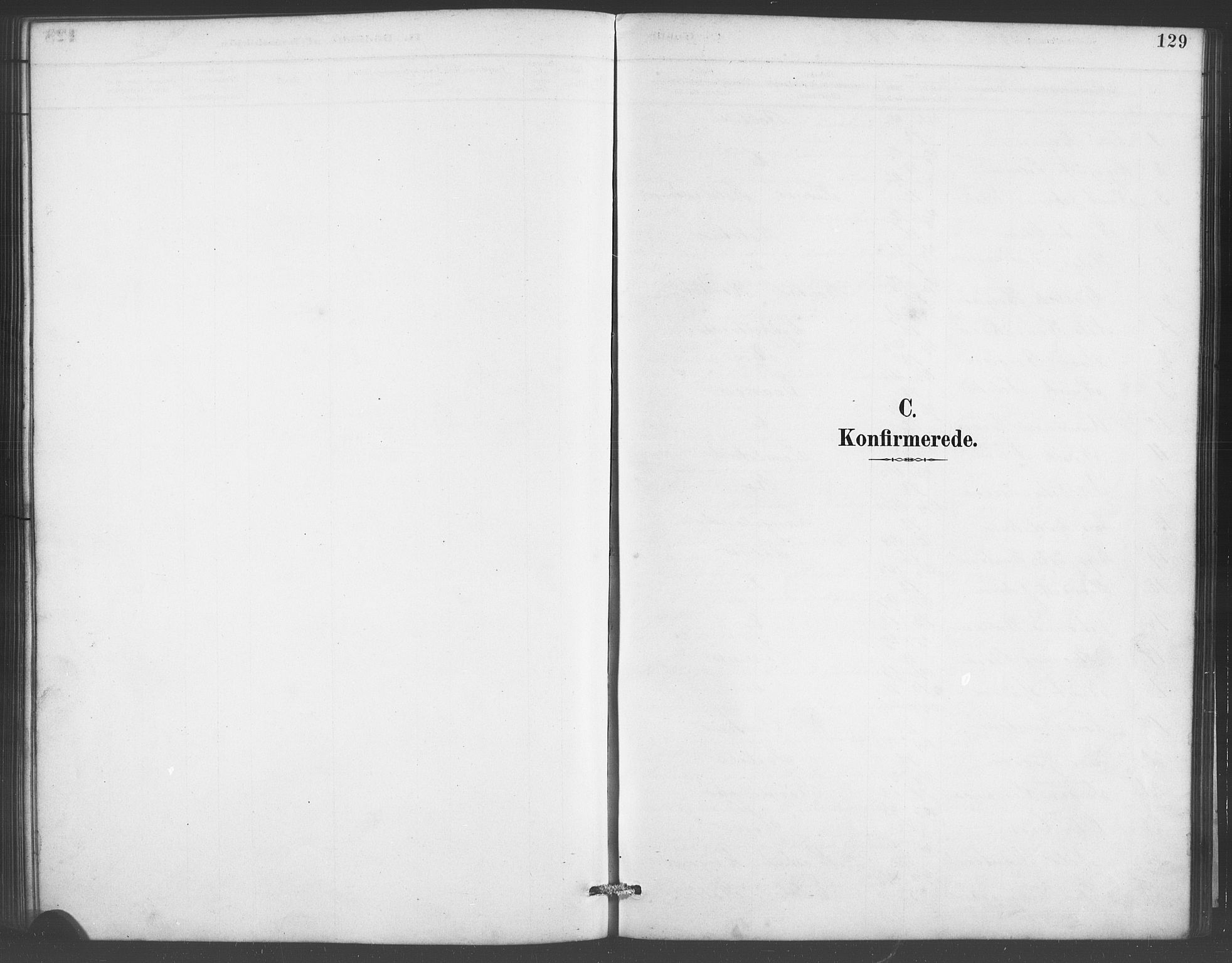 Evanger sokneprestembete, SAB/A-99924: Parish register (copy) no. A 4, 1887-1897, p. 129
