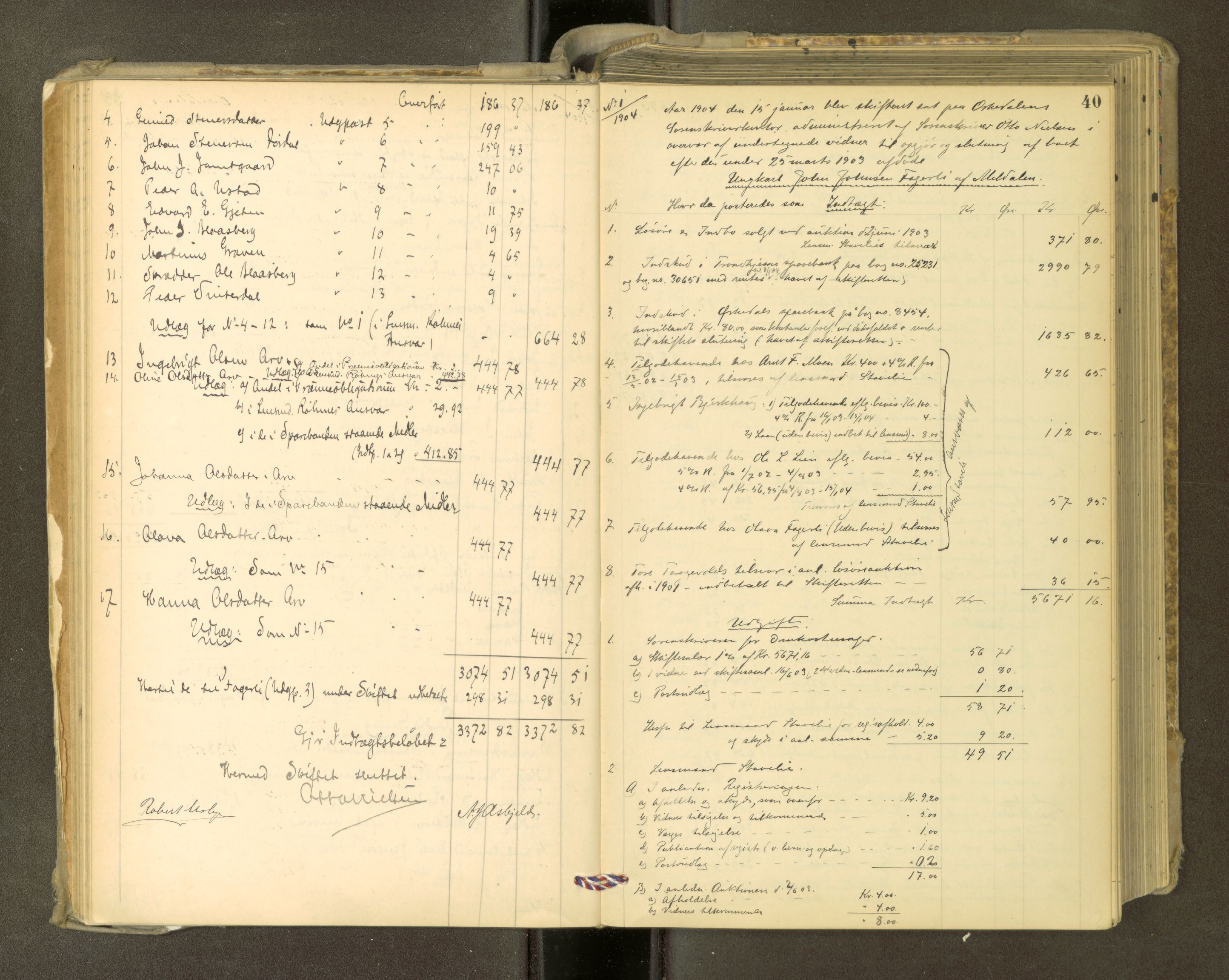 Orkdal sorenskriveri, AV/SAT-A-4169/1/3/3Aa/L0015: Skifteprotokoller, 1902-1915, p. 39b-40a