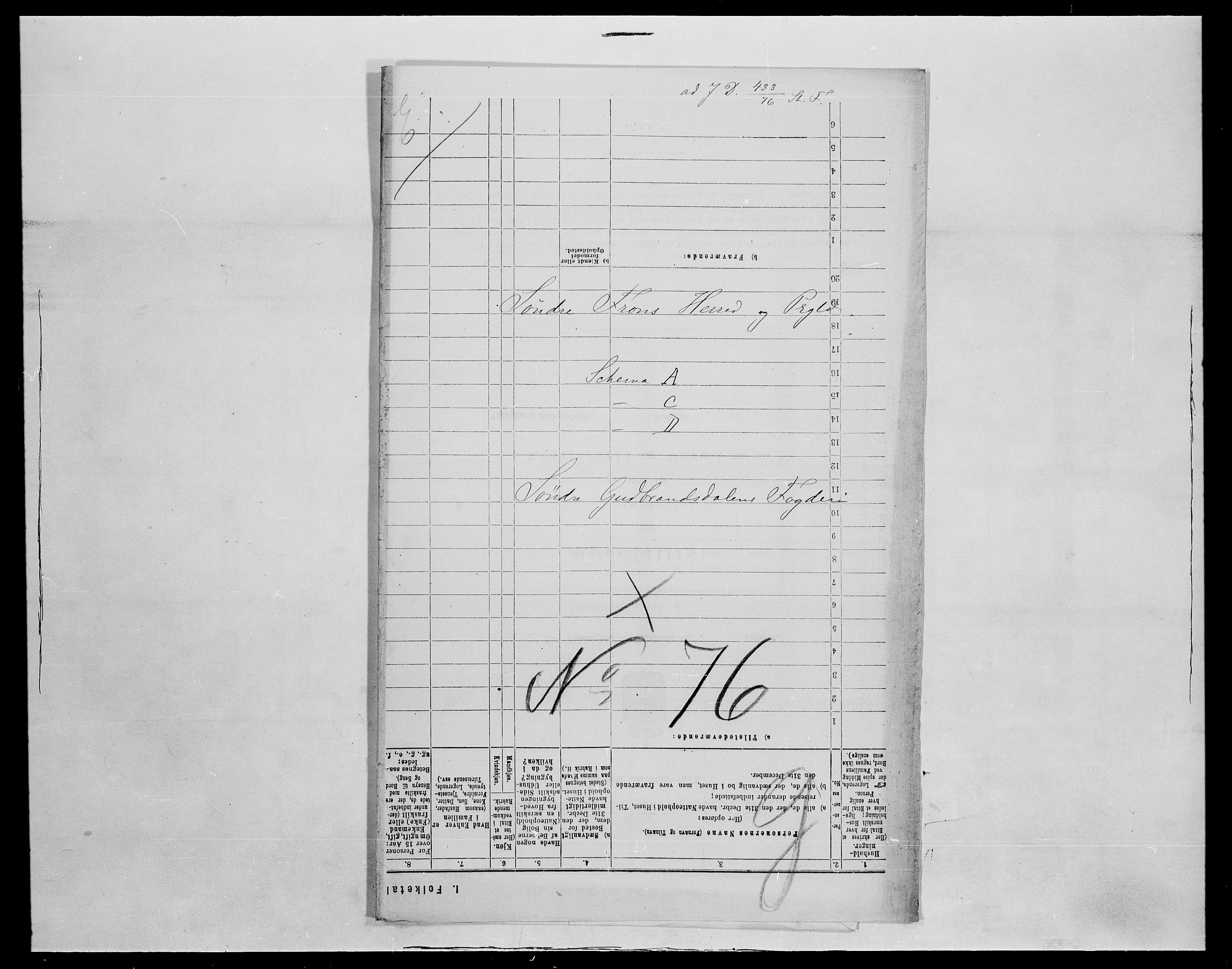 SAH, 1875 census for 0519P Sør-Fron, 1875, p. 10