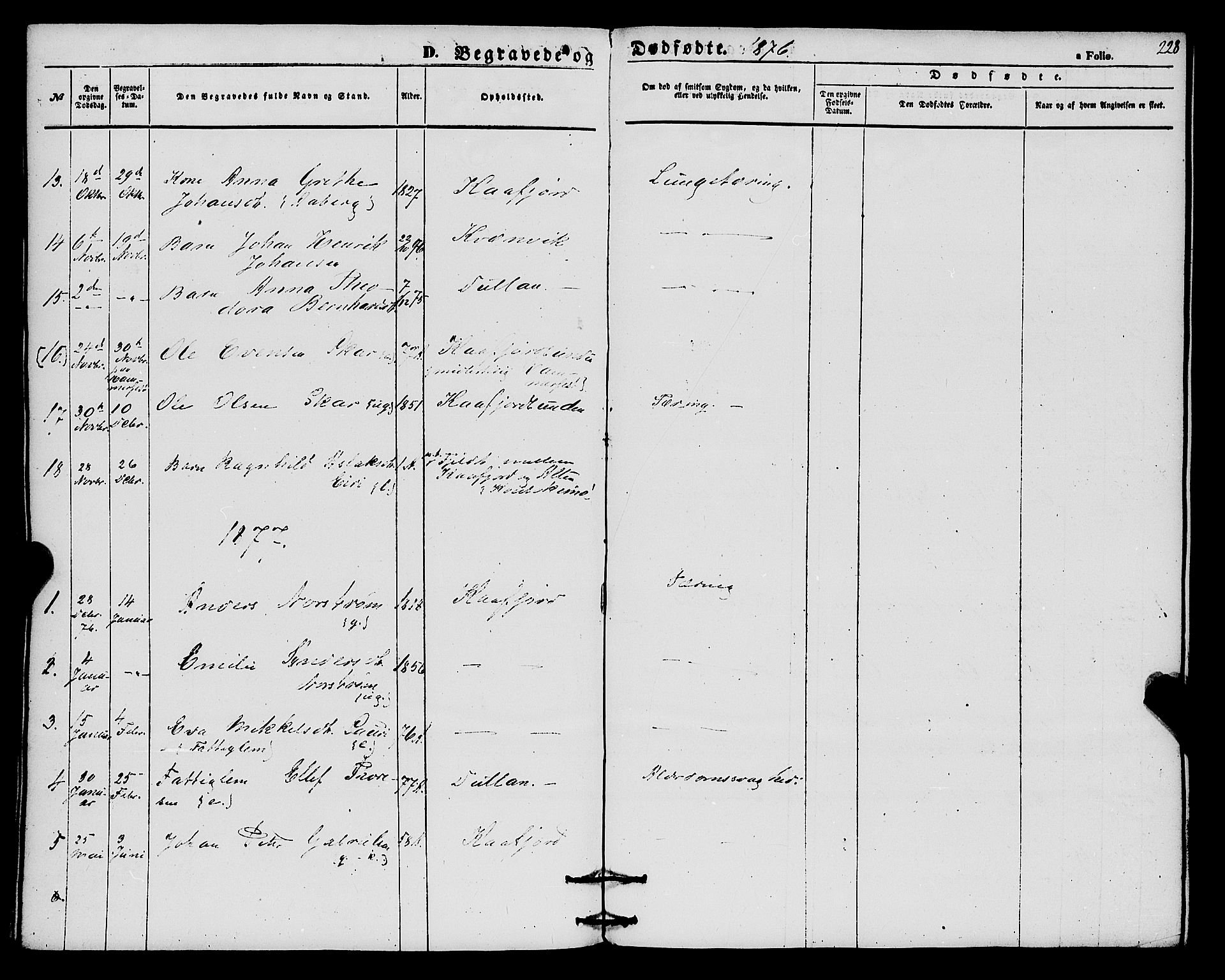 Alta sokneprestkontor, SATØ/S-1338/H/Ha/L0004.kirke: Parish register (official) no. 4, 1858-1880, p. 228