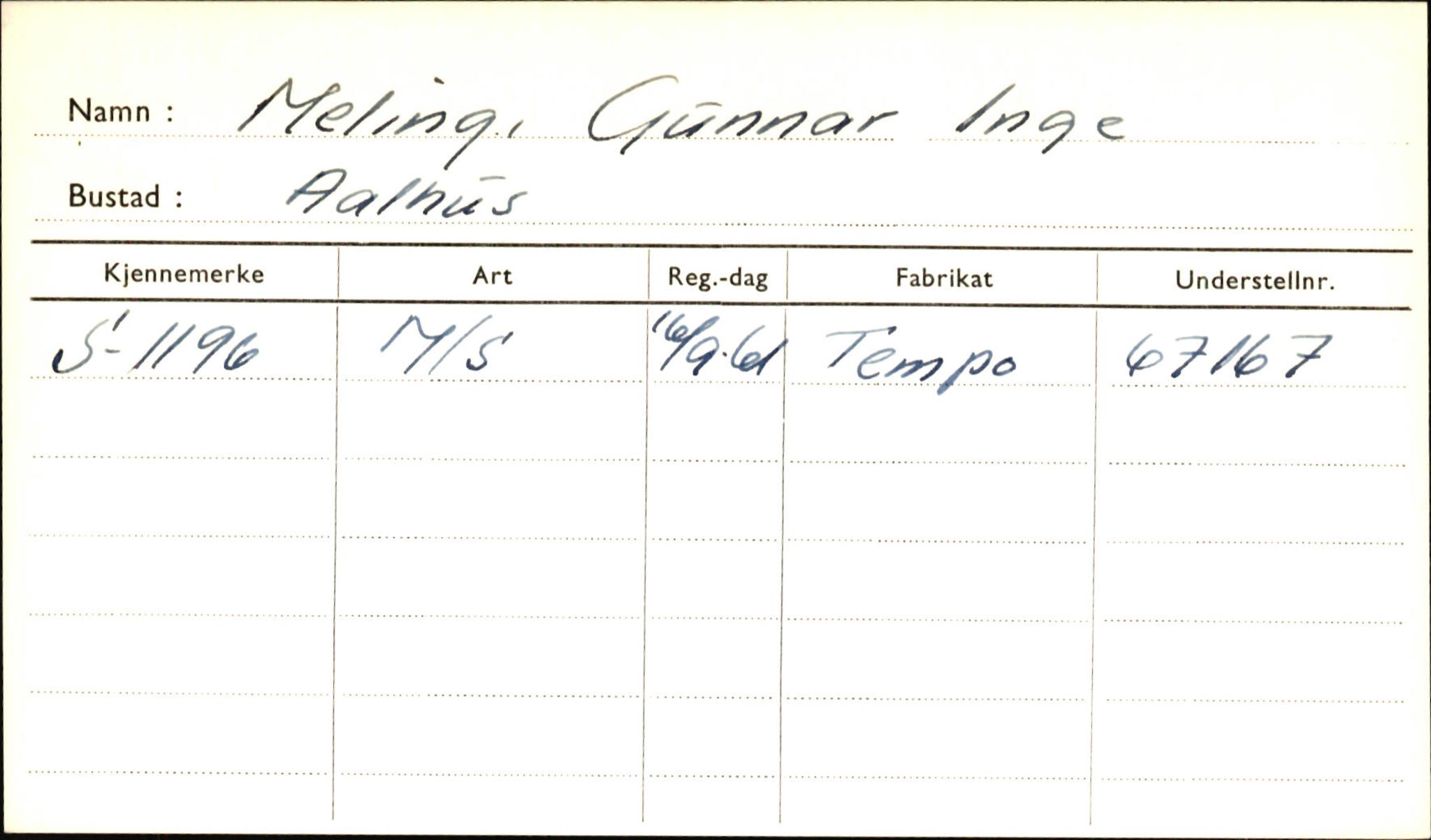 Statens vegvesen, Sogn og Fjordane vegkontor, AV/SAB-A-5301/4/F/L0001D: Eigarregister Fjordane til 1.6.1961, 1930-1961, p. 593