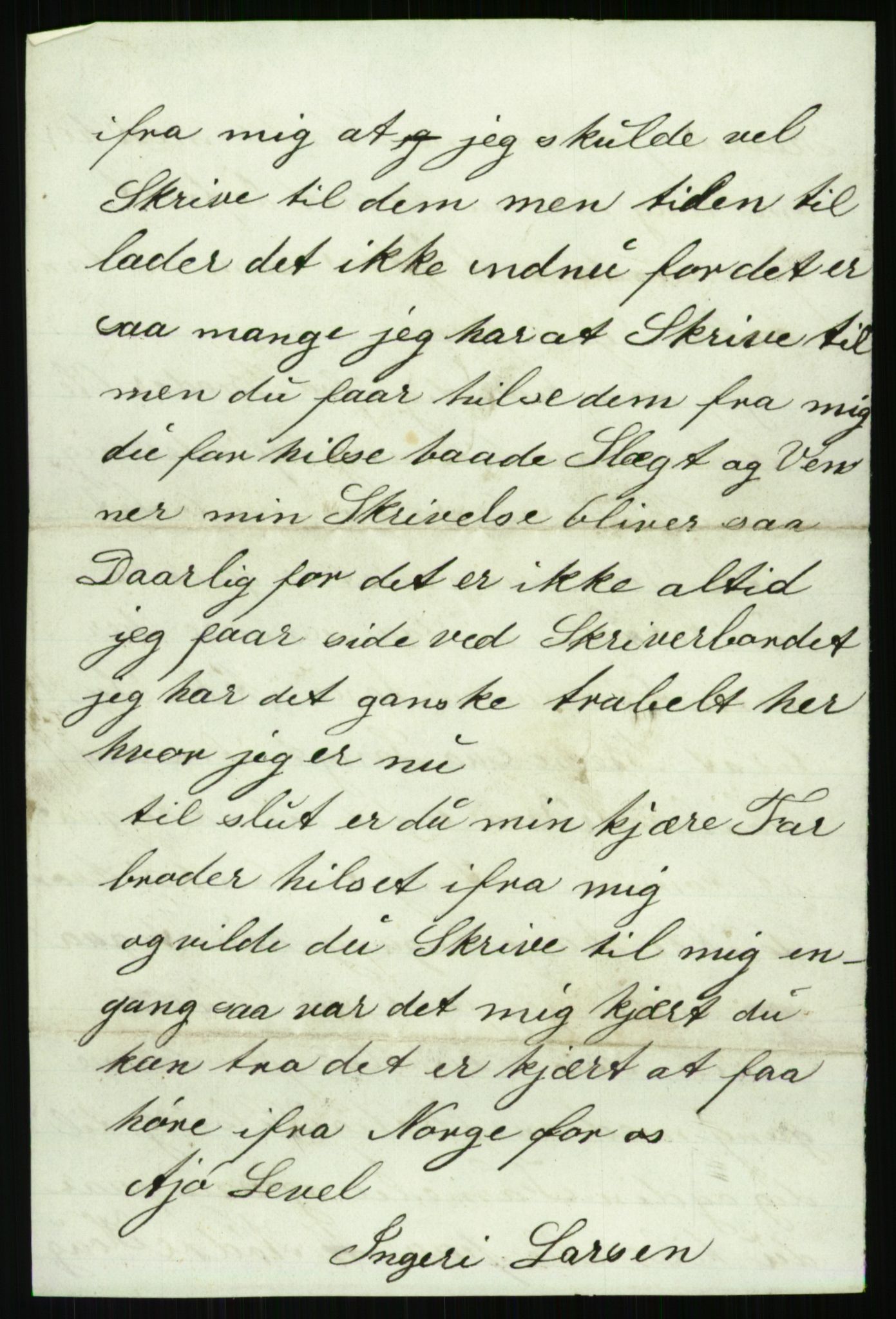 Samlinger til kildeutgivelse, Amerikabrevene, AV/RA-EA-4057/F/L0019: Innlån fra Buskerud: Fonnem - Kristoffersen, 1838-1914, p. 238