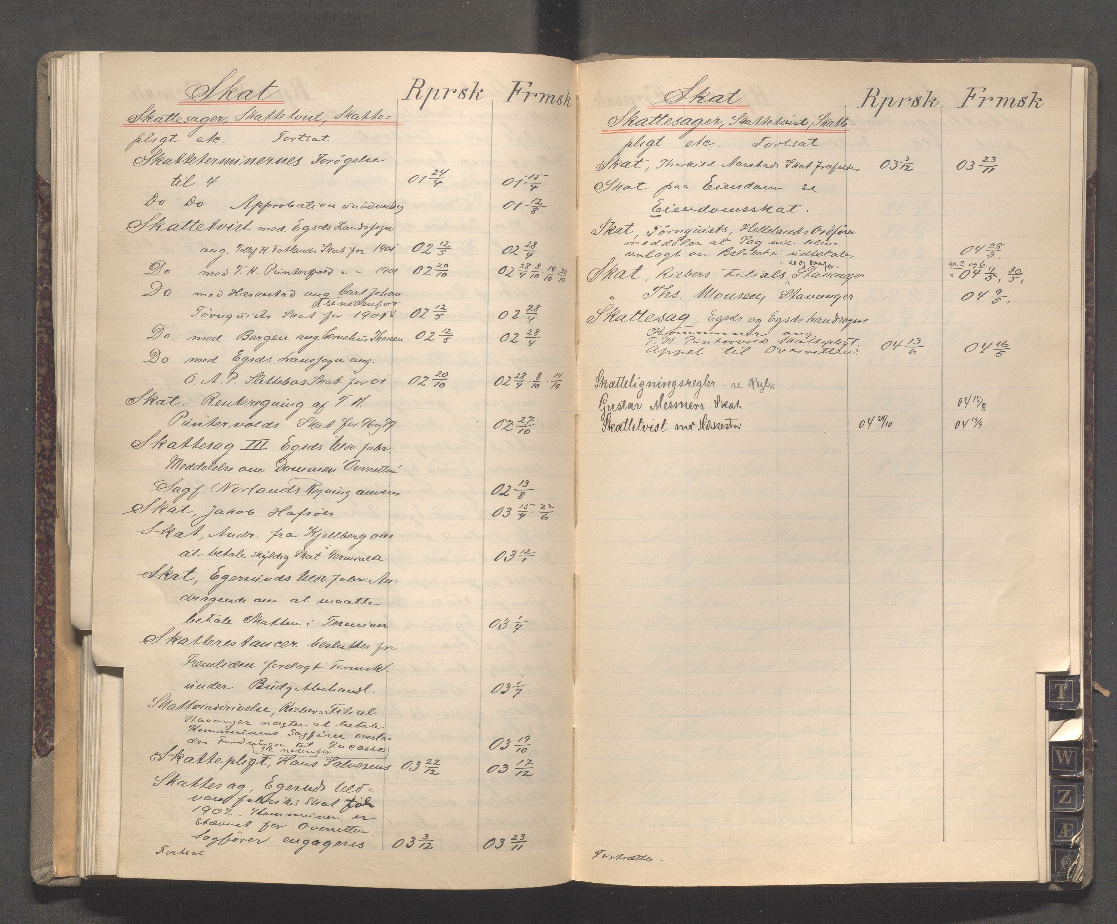 Egersund kommune (Ladested) - Formannskapet, IKAR/K-100502/C/Cb/L0001: Saksregister, 1880-1903, p. 97