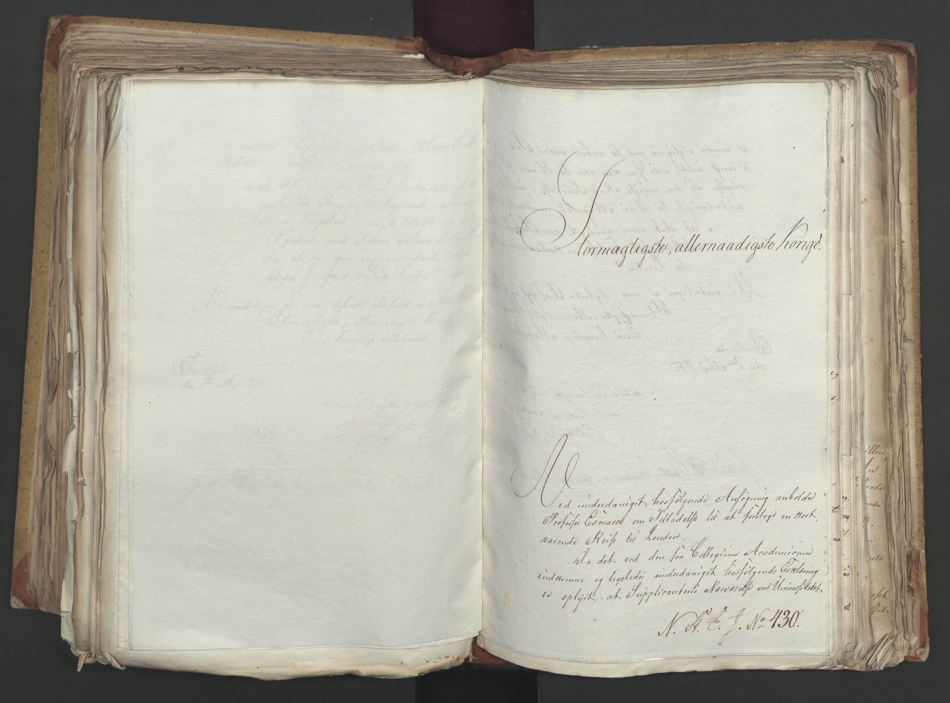 Statsrådsavdelingen i Stockholm, AV/RA-S-1003/D/Da/L0002: Regjeringsinnstillinger nr. 263-518, 1815, p. 367