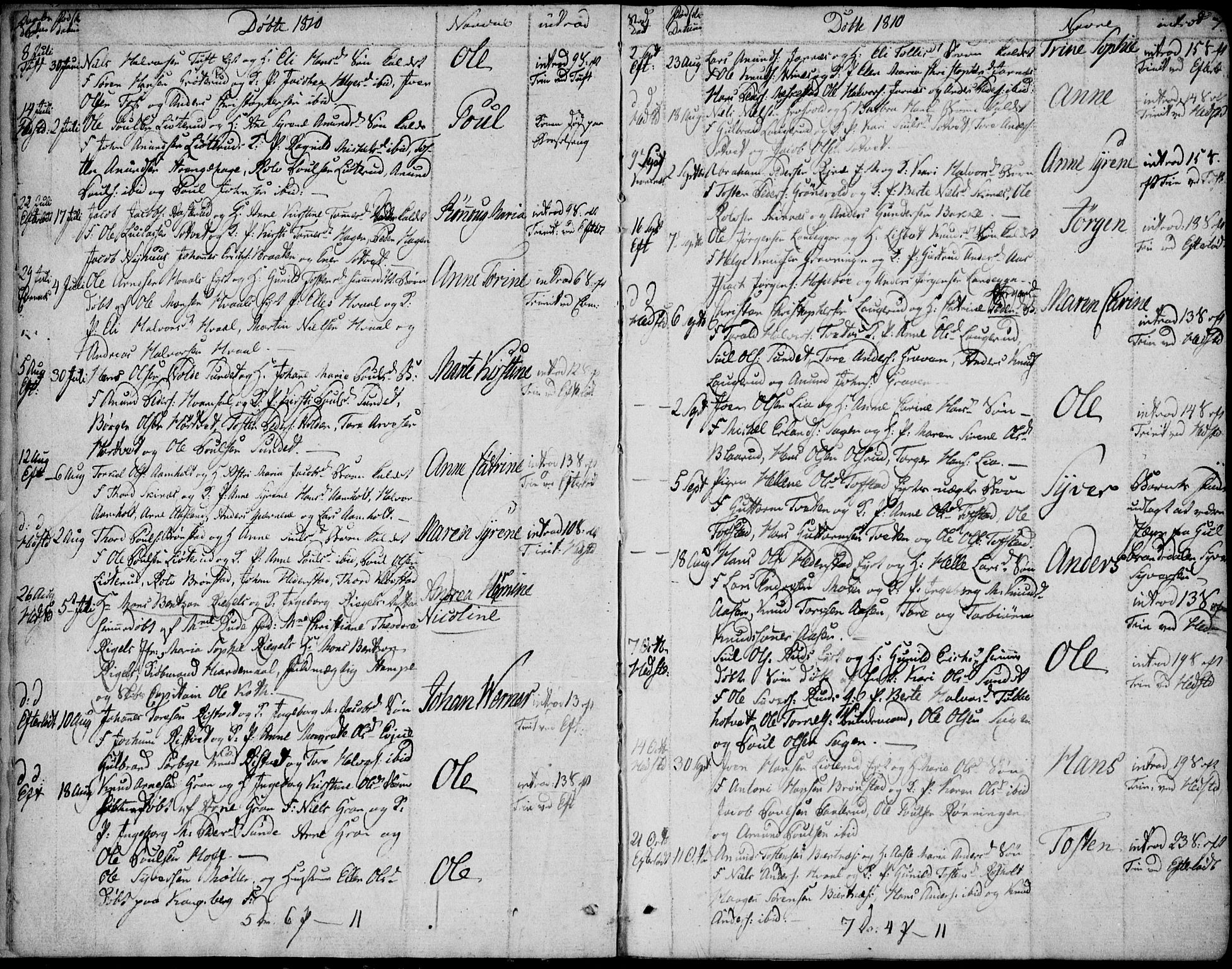 Sandsvær kirkebøker, SAKO/A-244/F/Fa/L0003: Parish register (official) no. I 3, 1809-1817, p. 6-7