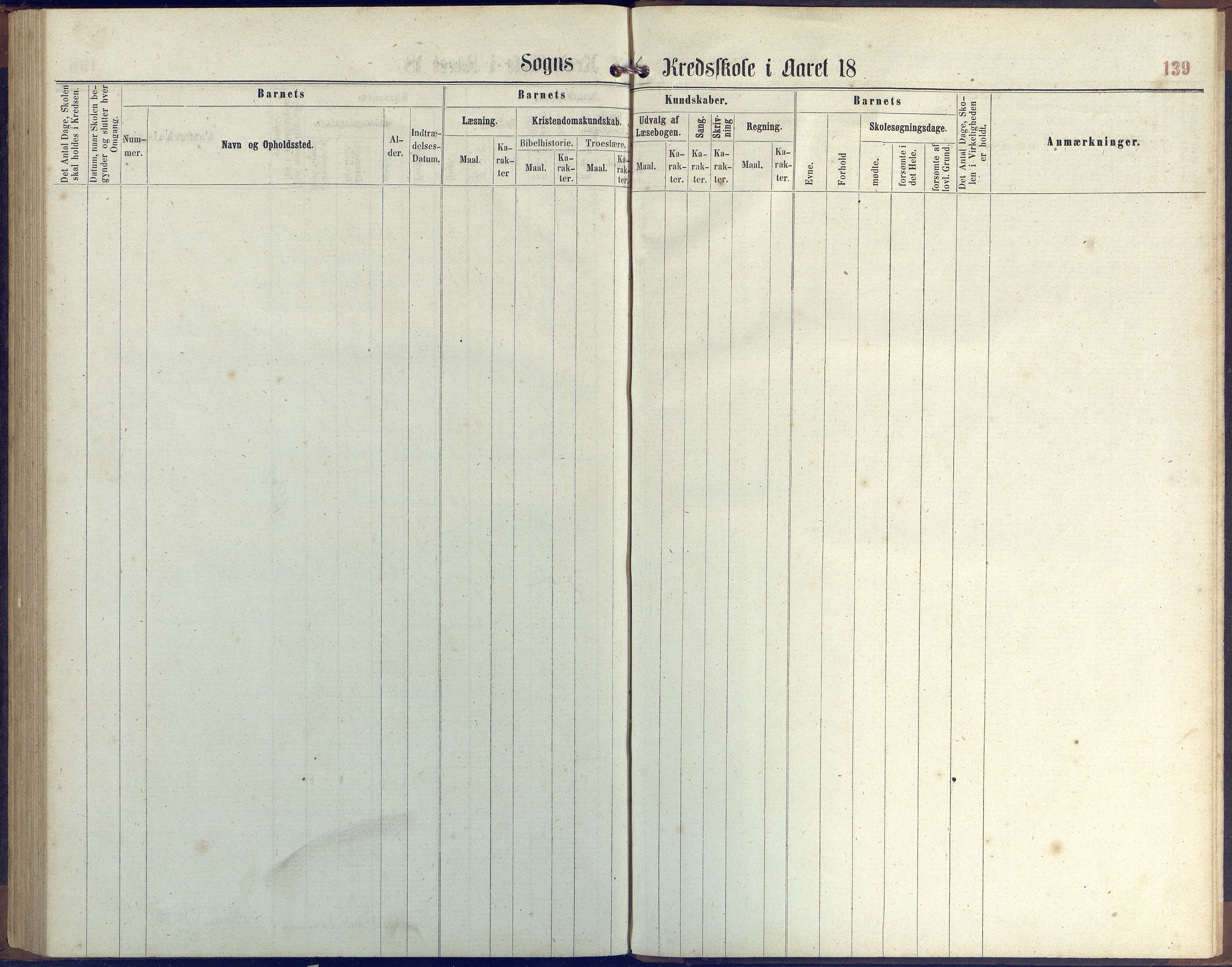 Stokken kommune, AAKS/KA0917-PK/04/04c/L0006: Skoleprotokoll  Stokken, 1863-1879, p. 138