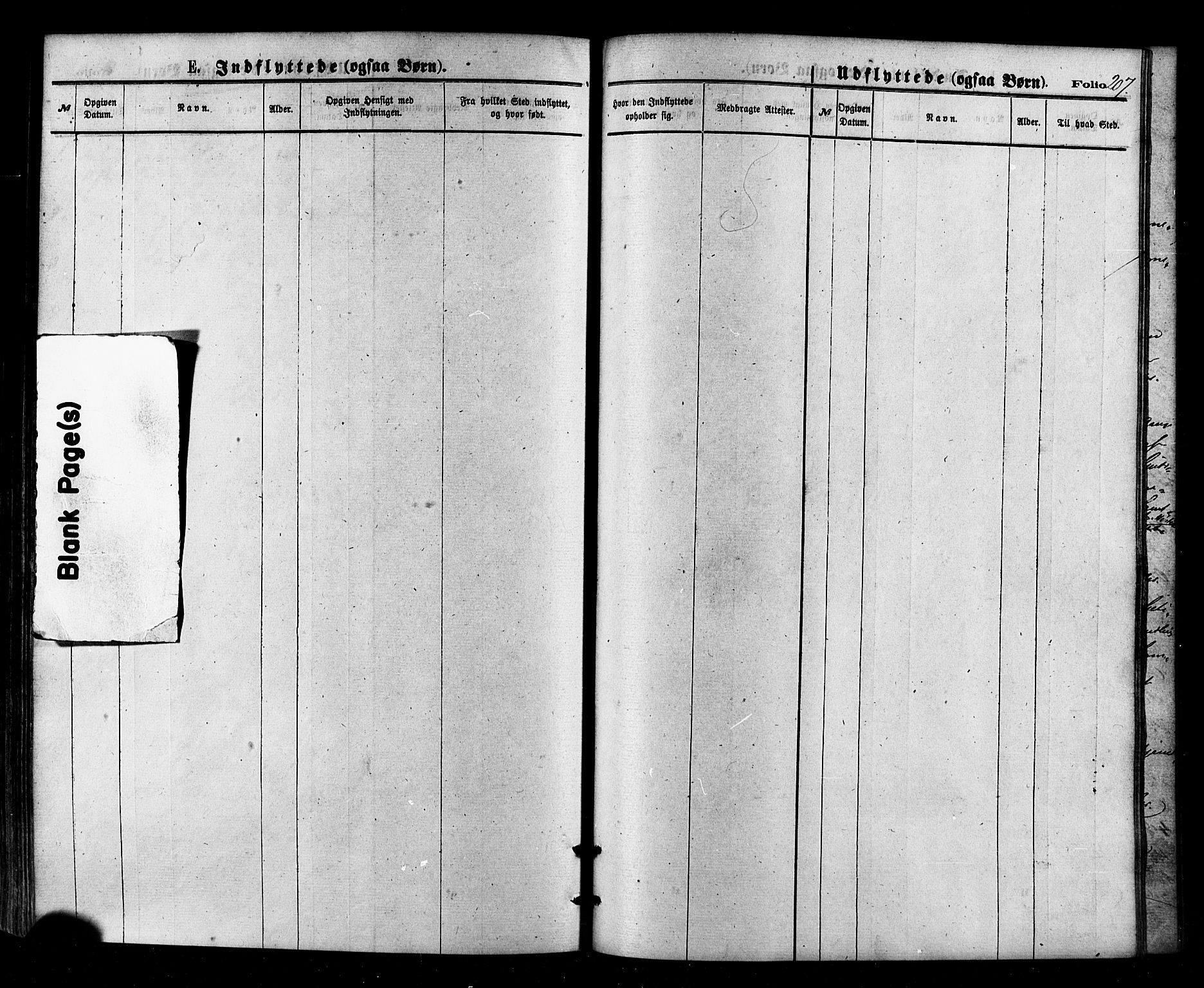 Kistrand/Porsanger sokneprestembete, AV/SATØ-S-1351/H/Ha/L0006.kirke: Parish register (official) no. 6, 1875-1880, p. 207