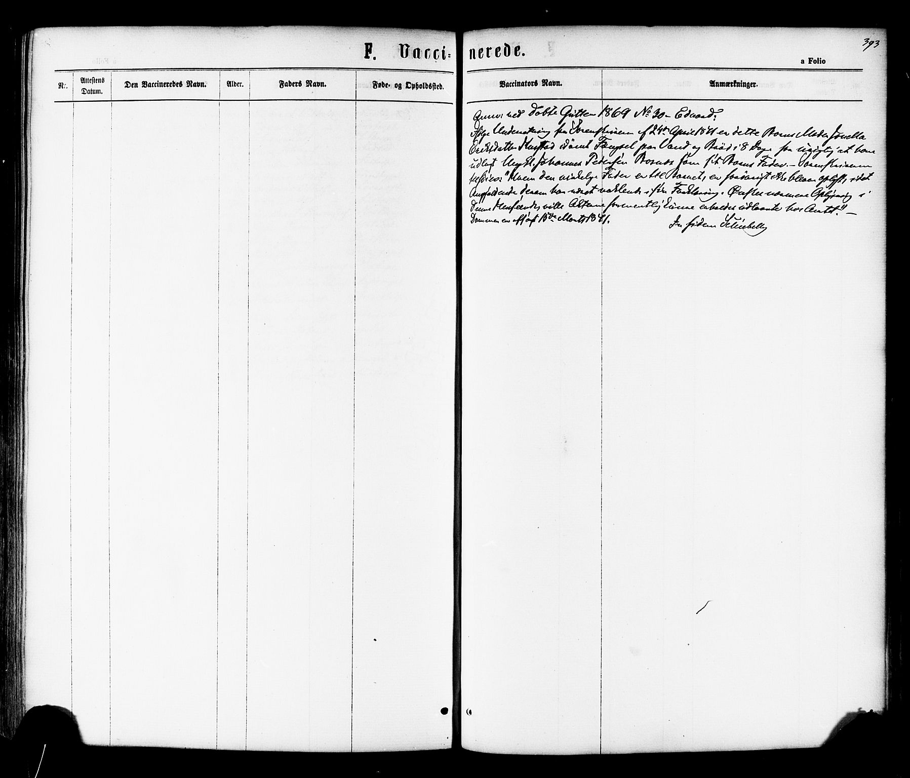 Ministerialprotokoller, klokkerbøker og fødselsregistre - Nord-Trøndelag, SAT/A-1458/730/L0284: Parish register (official) no. 730A09, 1866-1878, p. 393