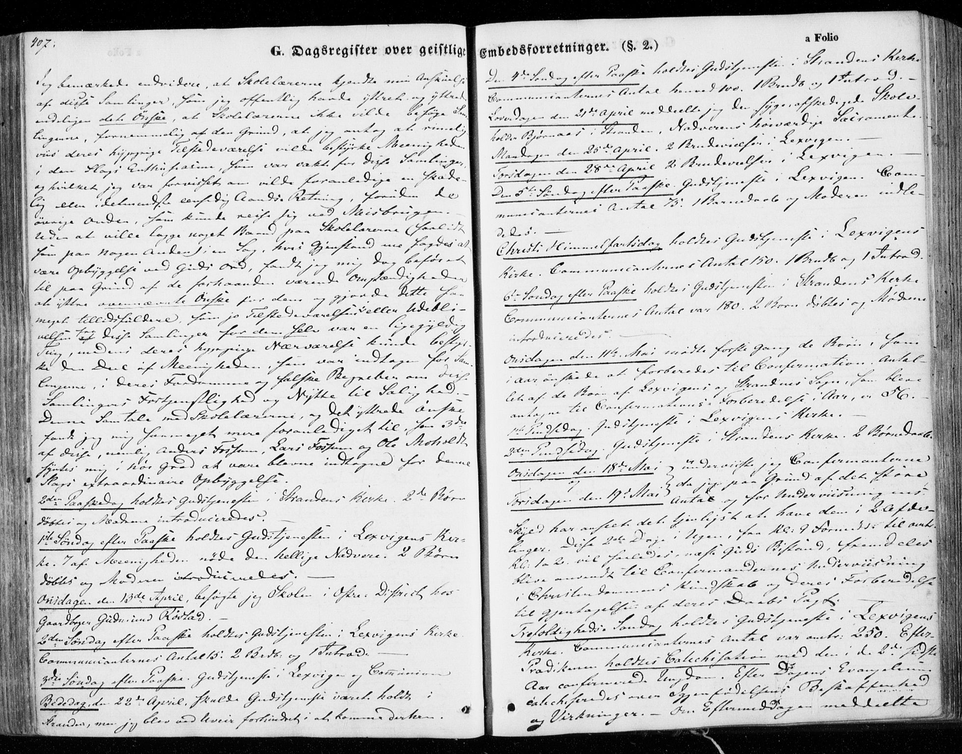 Ministerialprotokoller, klokkerbøker og fødselsregistre - Nord-Trøndelag, SAT/A-1458/701/L0007: Parish register (official) no. 701A07 /1, 1842-1854, p. 407
