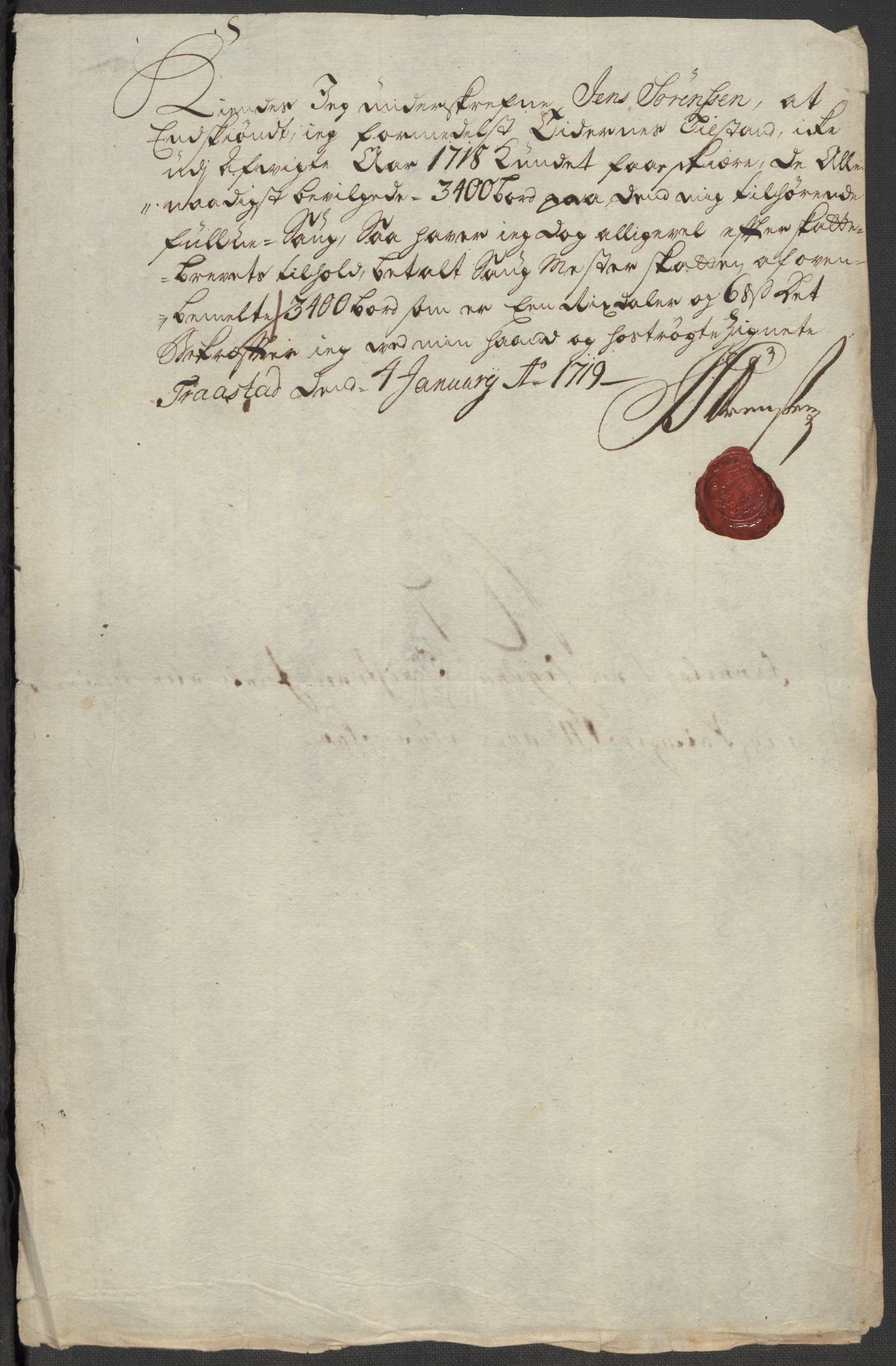 Rentekammeret inntil 1814, Reviderte regnskaper, Fogderegnskap, AV/RA-EA-4092/R13/L0857: Fogderegnskap Solør, Odal og Østerdal, 1718, p. 149