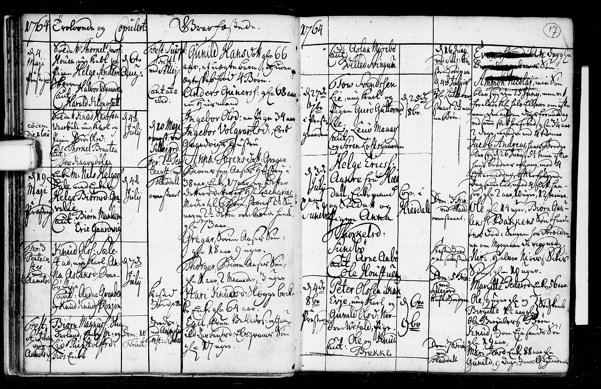 Seljord kirkebøker, AV/SAKO-A-20/F/Fa/L0008: Parish register (official) no. I 8, 1755-1814, p. 17