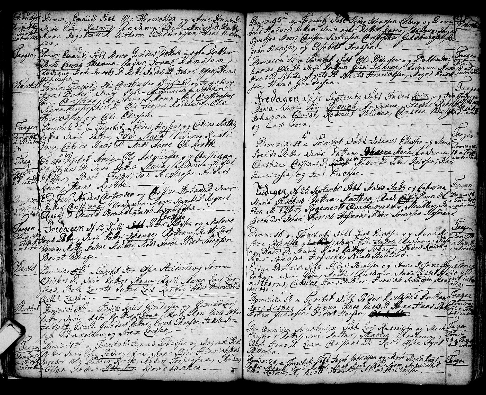 Strømsø kirkebøker, SAKO/A-246/F/Fb/L0002: Parish register (official) no. II 2, 1739-1814, p. 29