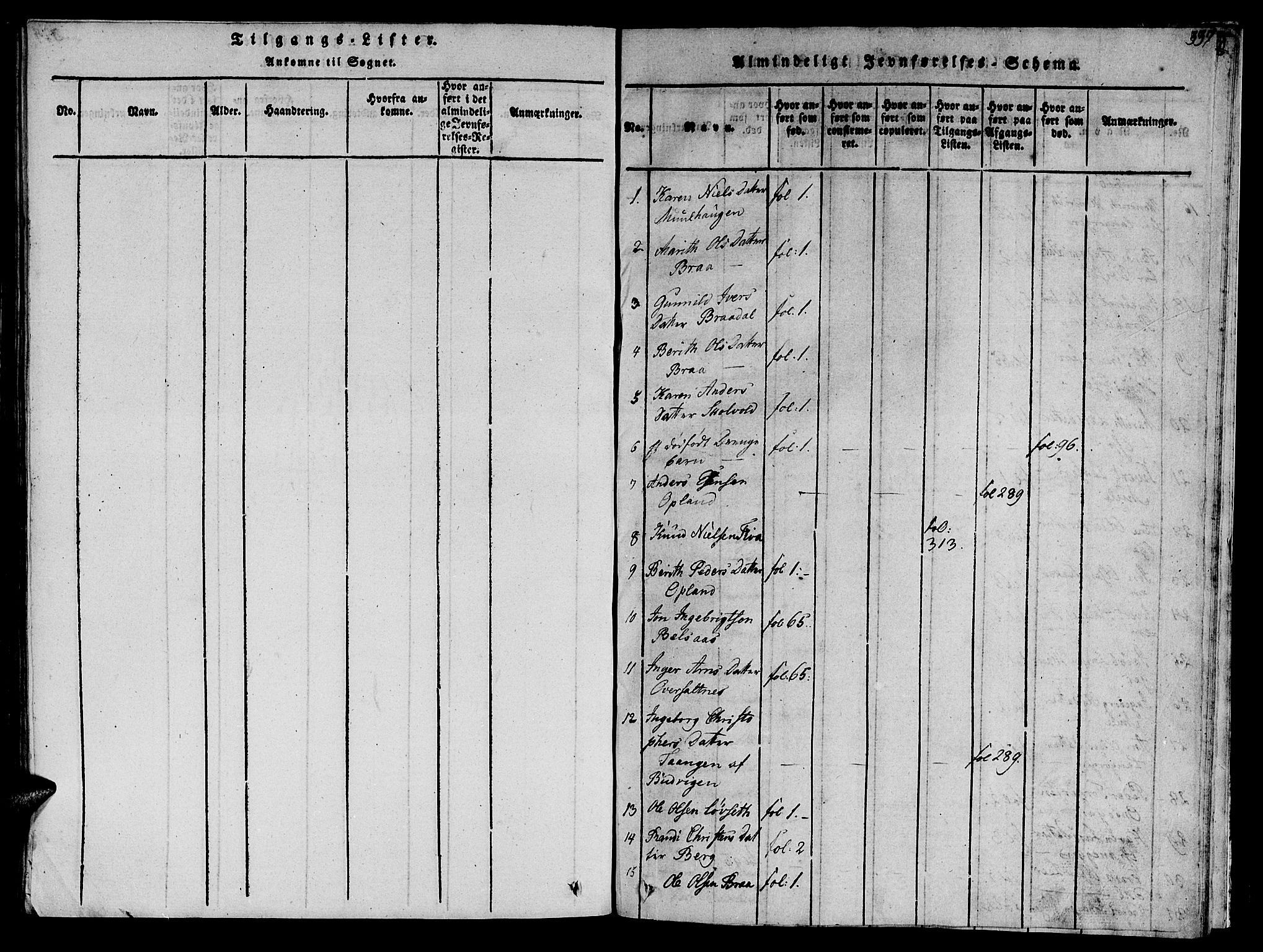 Ministerialprotokoller, klokkerbøker og fødselsregistre - Sør-Trøndelag, SAT/A-1456/612/L0372: Parish register (official) no. 612A06 /1, 1816-1828, p. 337