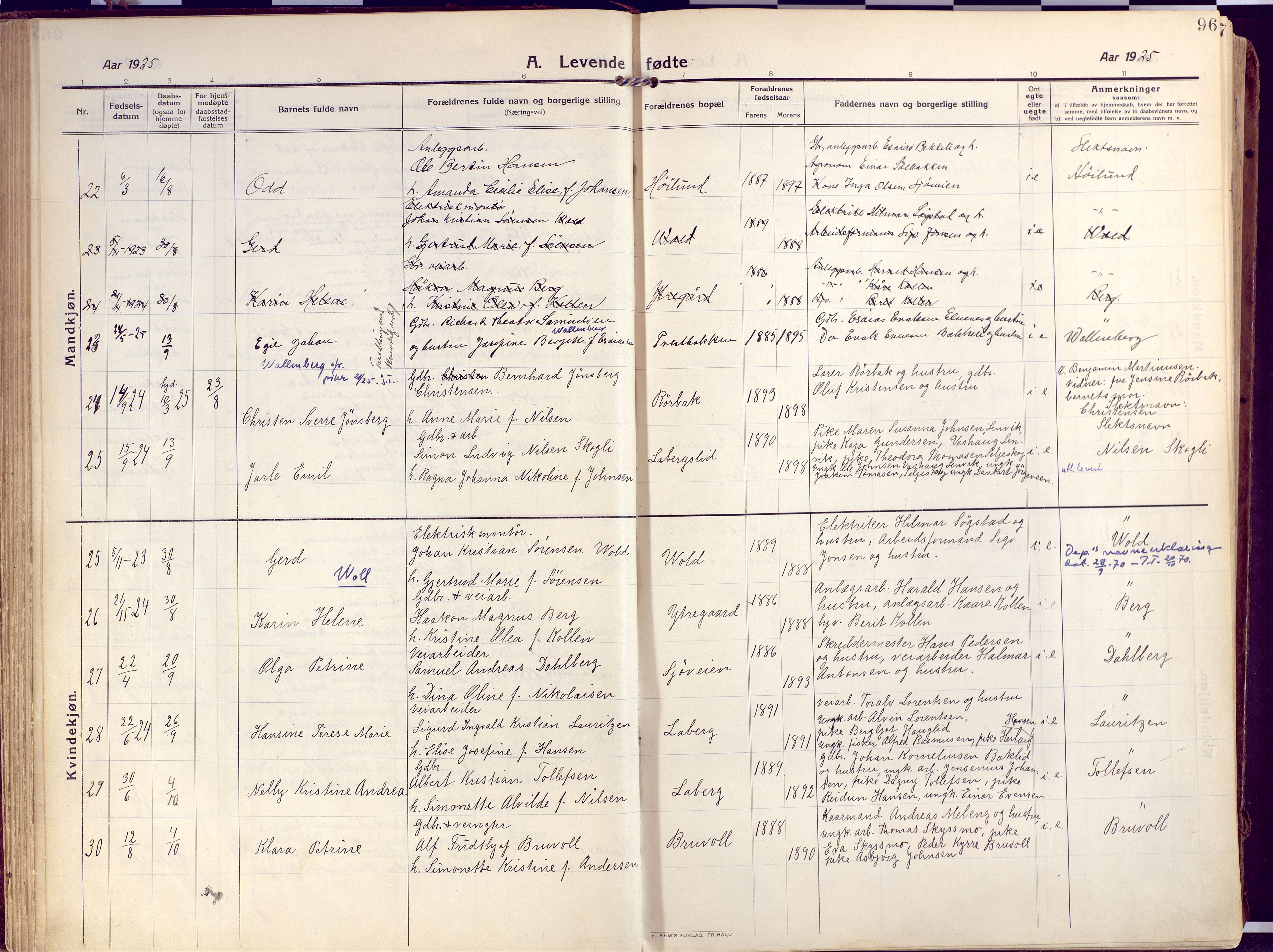 Salangen sokneprestembete, AV/SATØ-S-1324/H/Ha/L0004kirke: Parish register (official) no. 4, 1912-1927, p. 96