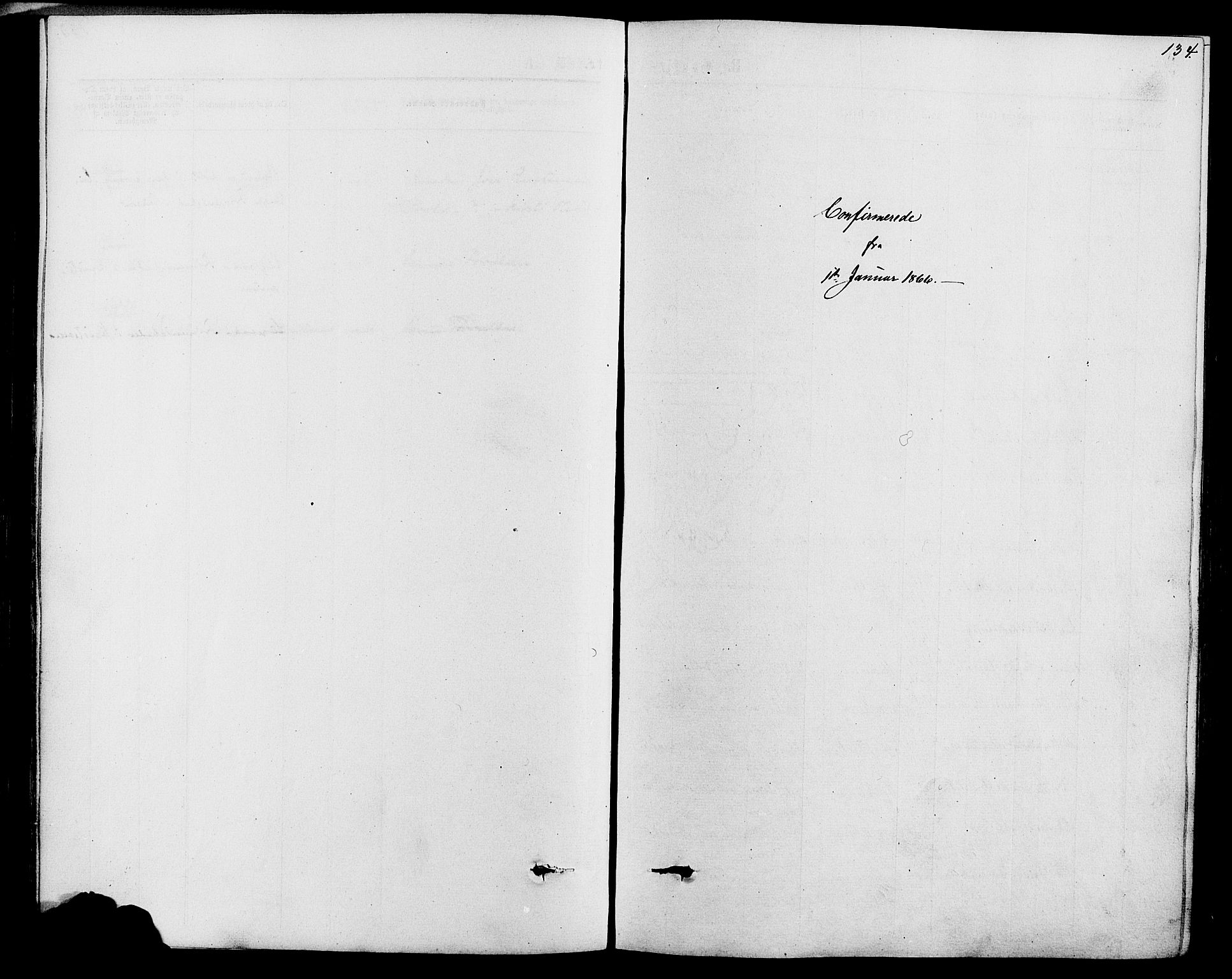 Romedal prestekontor, SAH/PREST-004/K/L0006: Parish register (official) no. 6, 1866-1886, p. 134