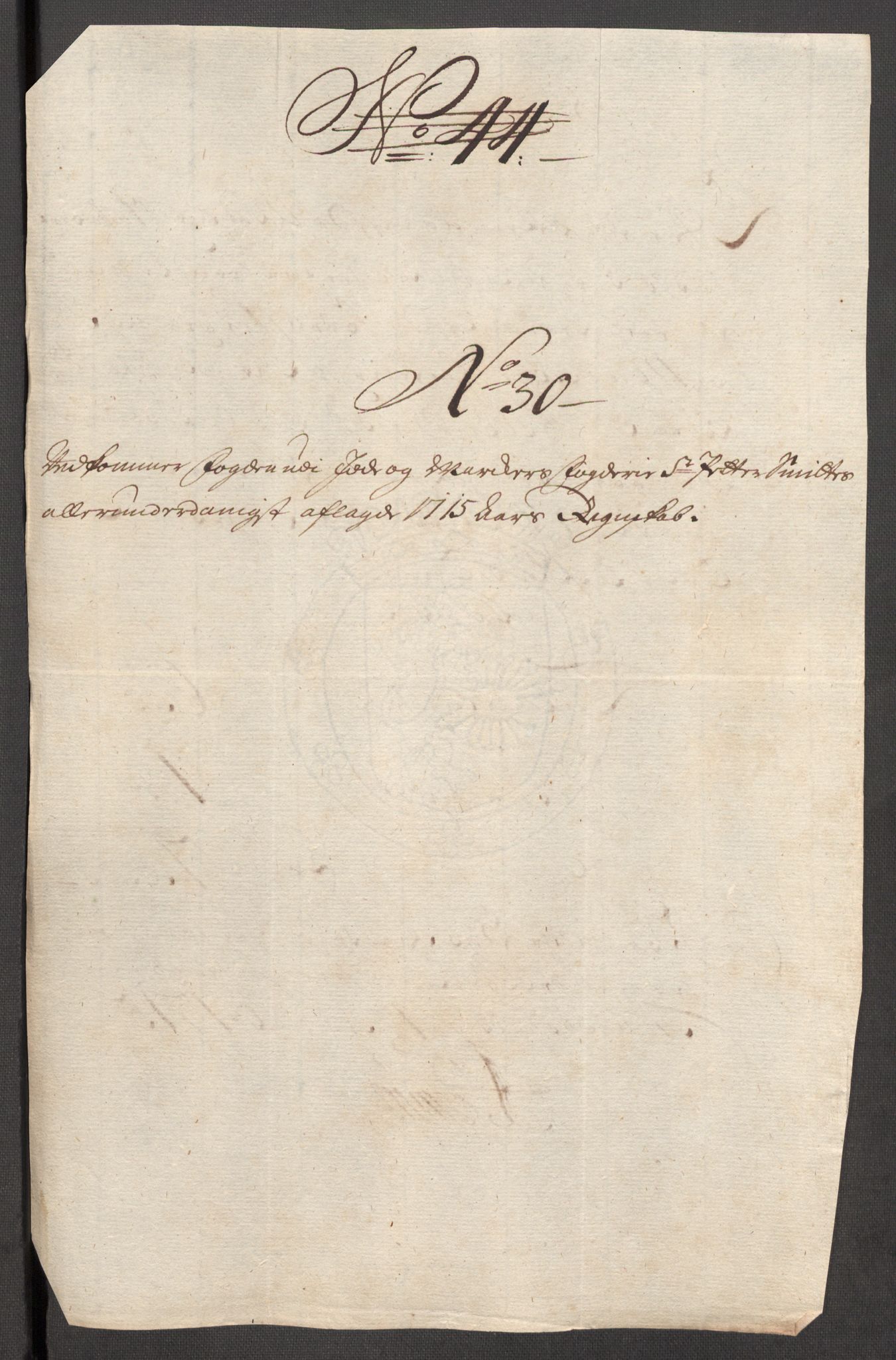 Rentekammeret inntil 1814, Reviderte regnskaper, Fogderegnskap, AV/RA-EA-4092/R01/L0023: Fogderegnskap Idd og Marker, 1715-1716, p. 194