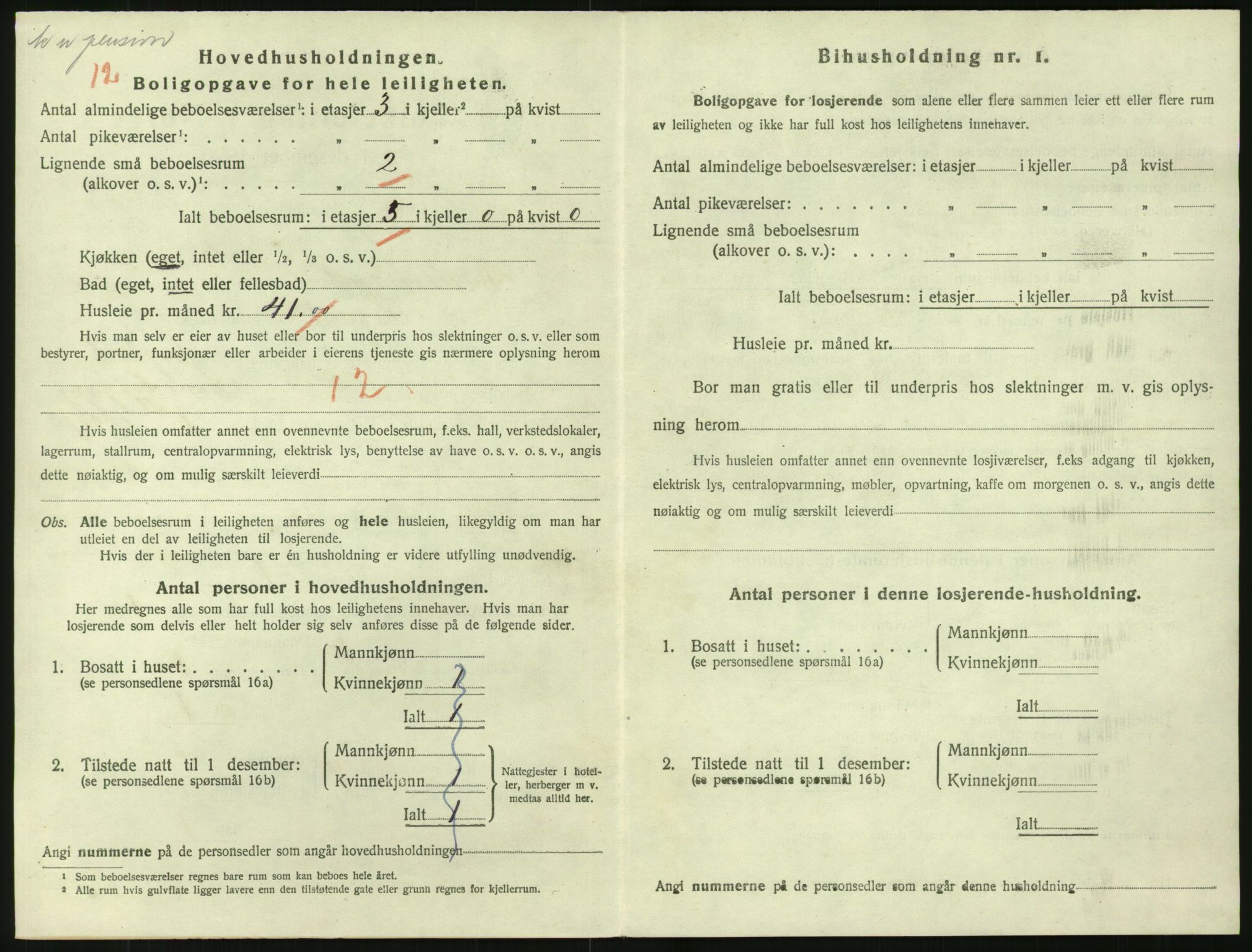 SAK, 1920 census for Tvedestrand, 1920, p. 1130