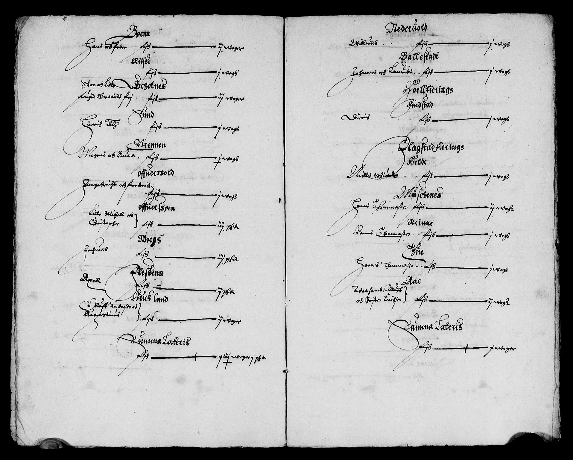 Rentekammeret inntil 1814, Reviderte regnskaper, Lensregnskaper, AV/RA-EA-5023/R/Rb/Rbz/L0020: Nordlandenes len, 1627-1629