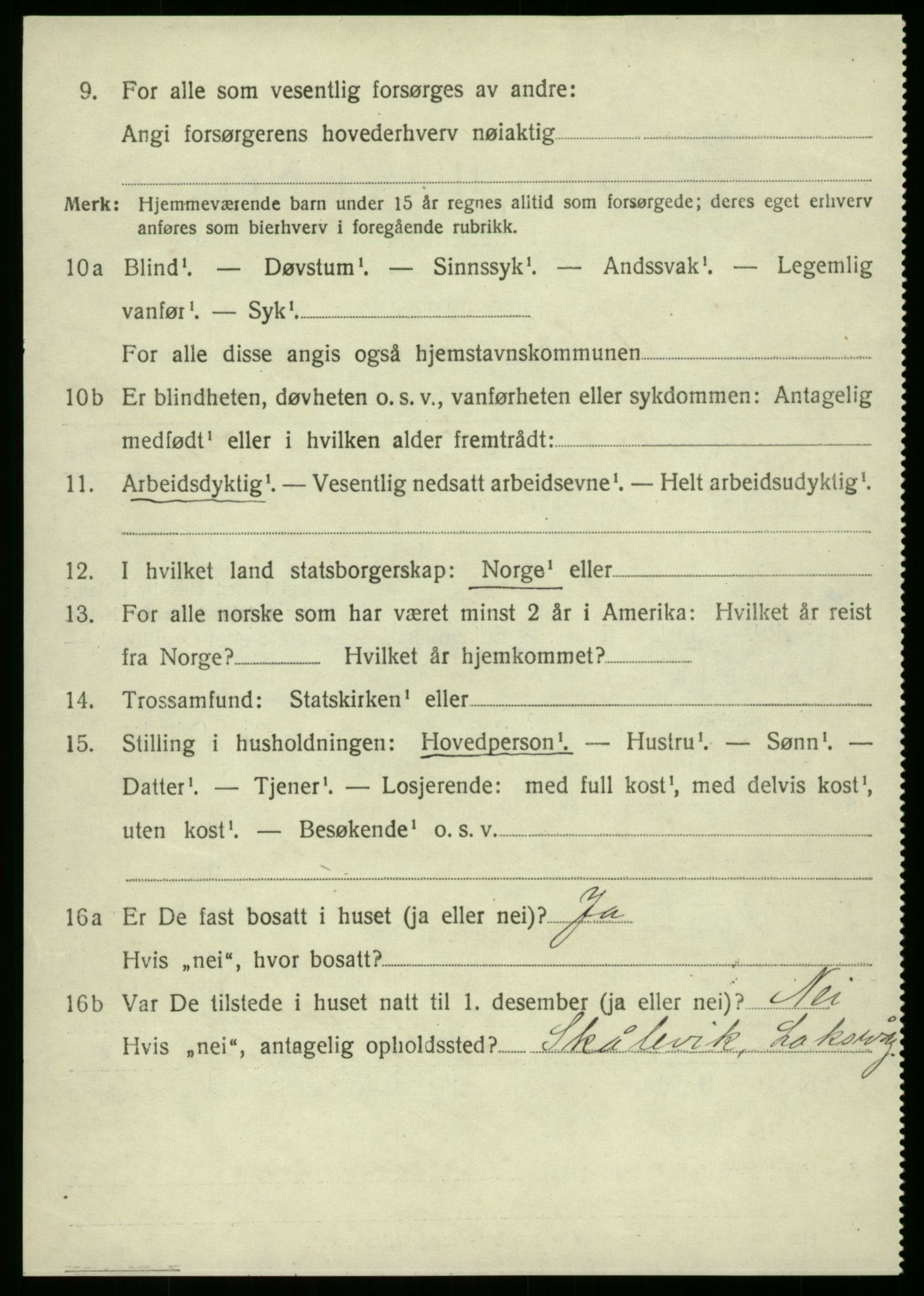 SAB, 1920 census for Askøy, 1920, p. 8751