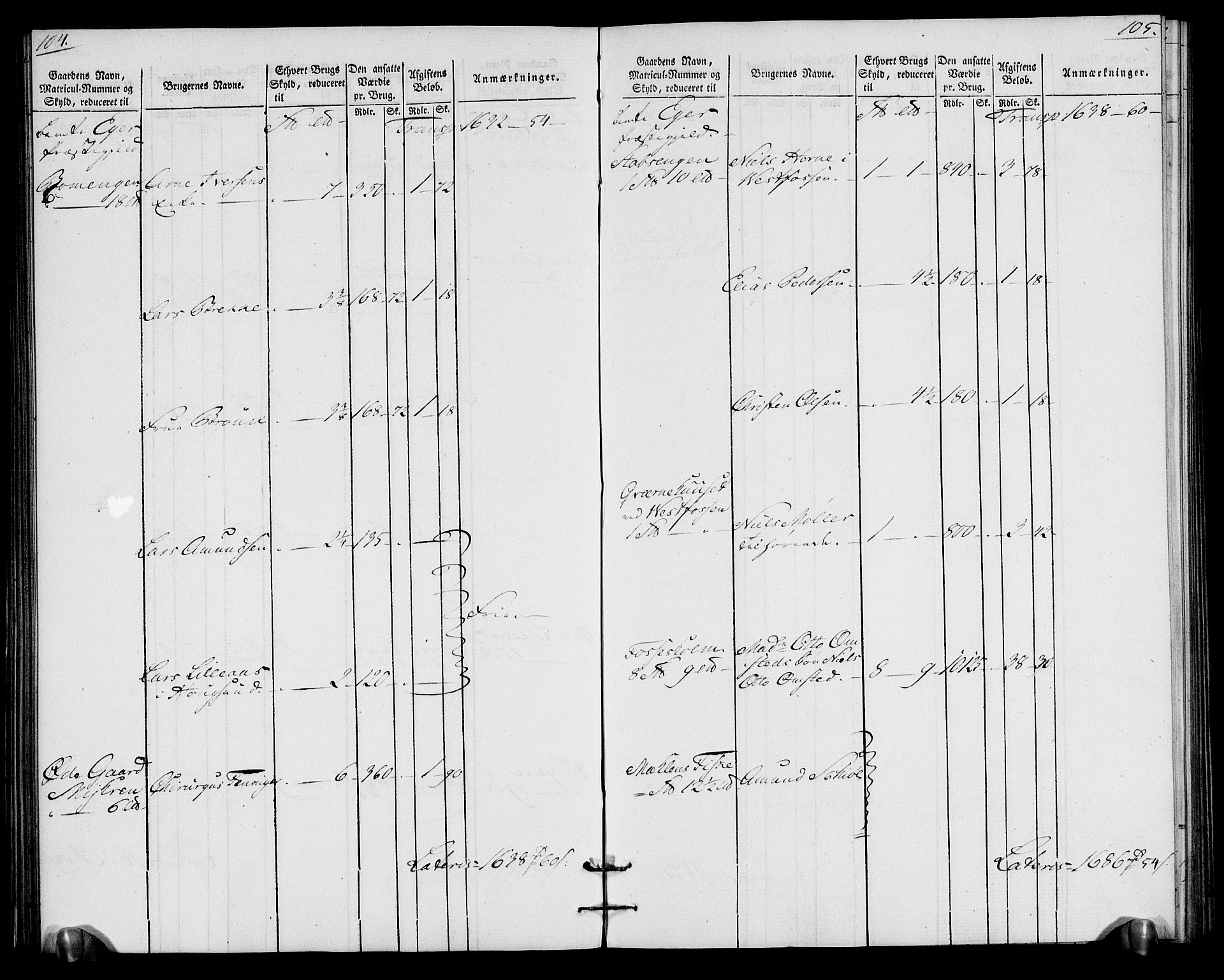 Rentekammeret inntil 1814, Realistisk ordnet avdeling, AV/RA-EA-4070/N/Ne/Nea/L0065: Buskerud fogderi. Oppebørselsregister for Eiker, Modum og Sigdal prestegjeld, 1803-1804, p. 56