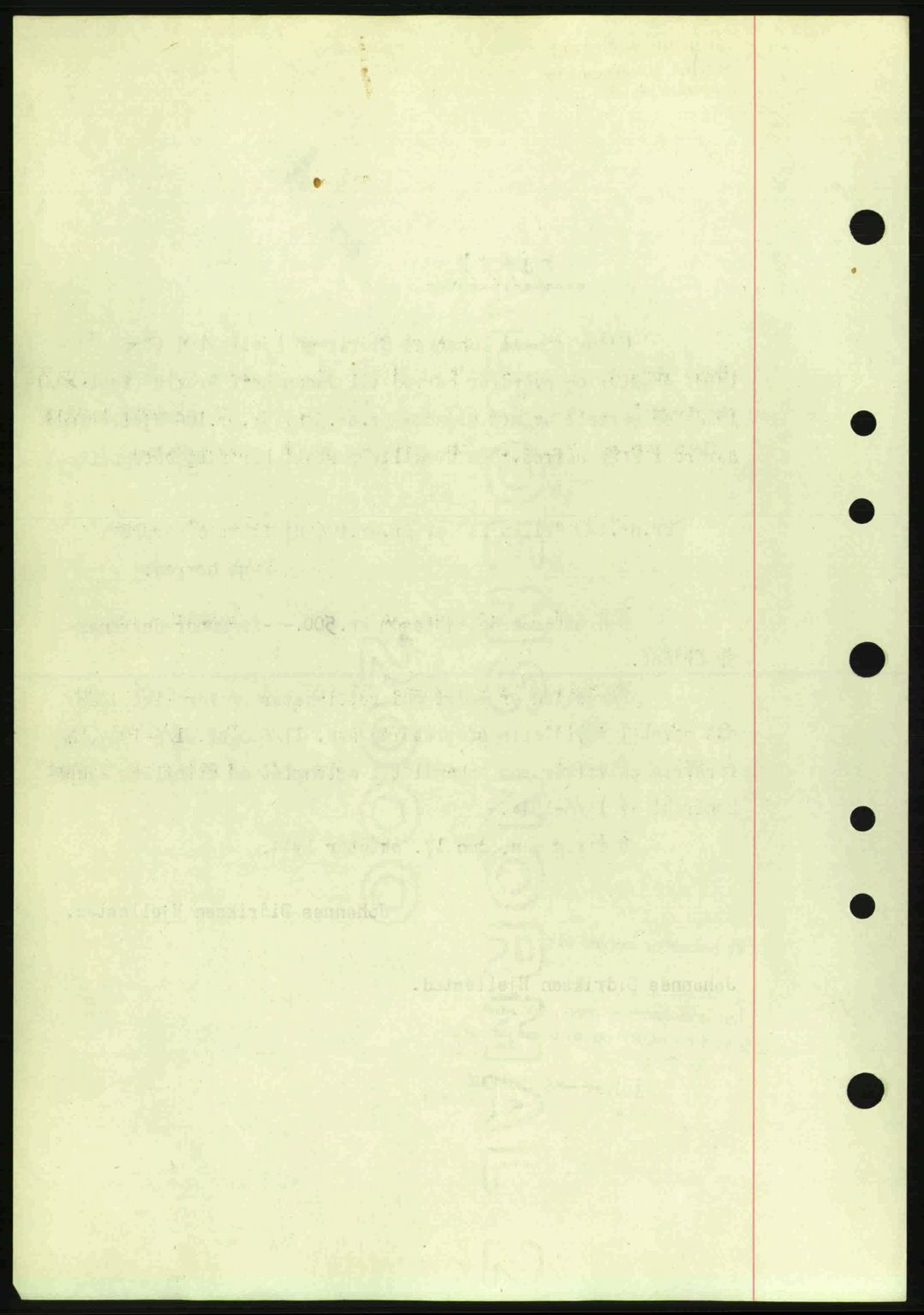 Midhordland sorenskriveri, SAB/A-3001/1/G/Gb/Gbj/L0019: Mortgage book no. A37-38, 1944-1945, Diary no: : 3459/1944