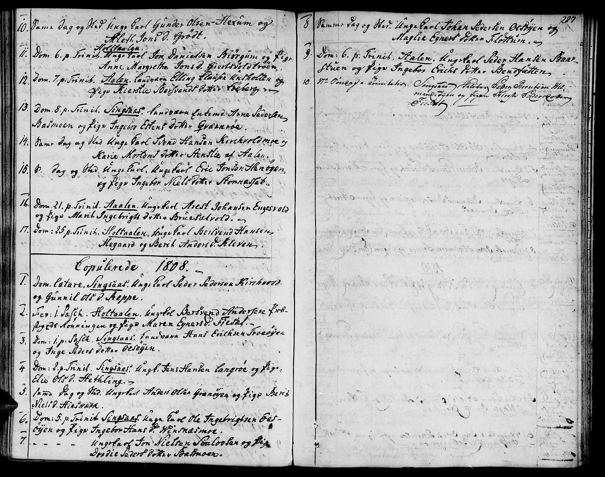 Ministerialprotokoller, klokkerbøker og fødselsregistre - Sør-Trøndelag, SAT/A-1456/685/L0953: Parish register (official) no. 685A02, 1805-1816, p. 227