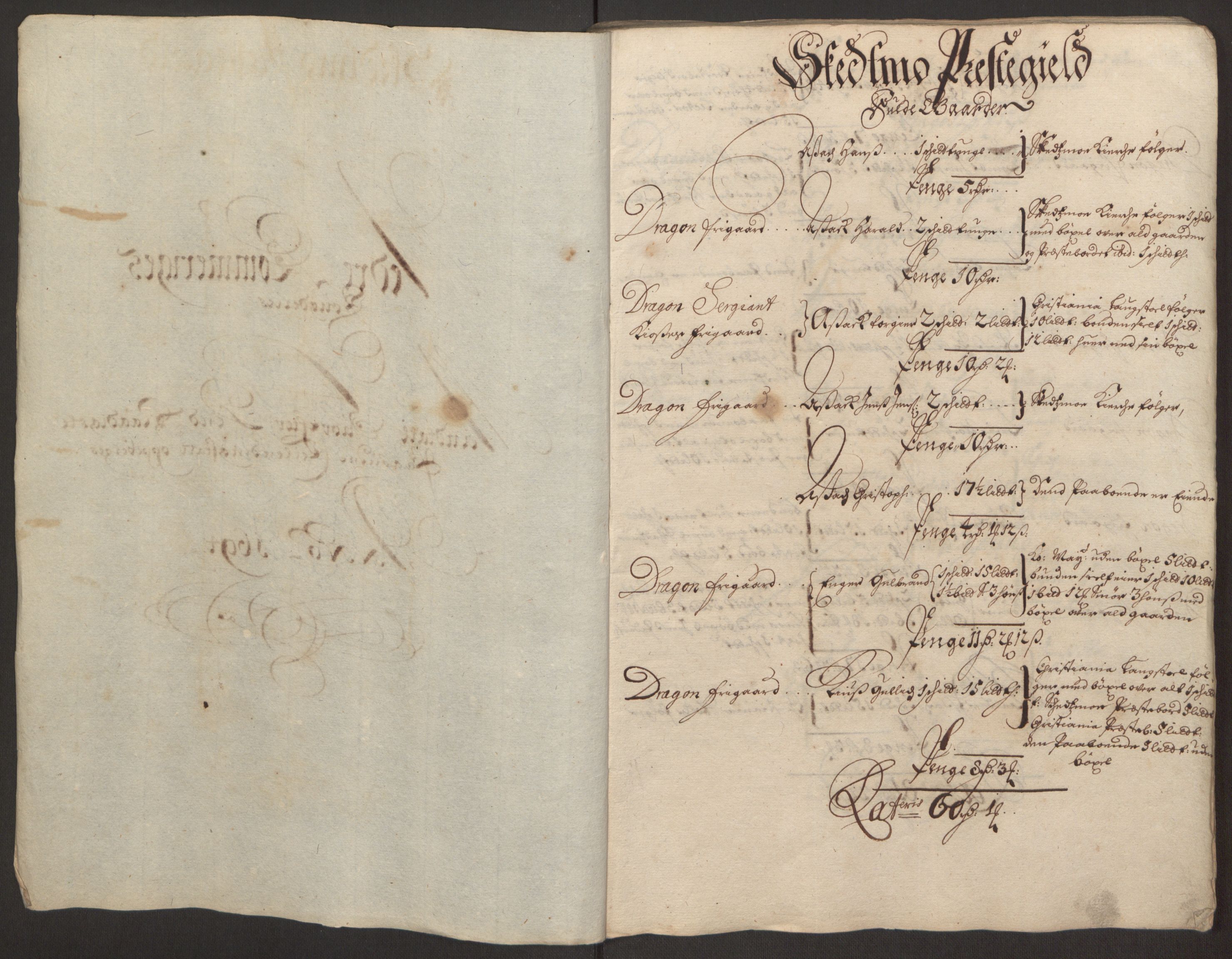 Rentekammeret inntil 1814, Reviderte regnskaper, Fogderegnskap, RA/EA-4092/R11/L0579: Fogderegnskap Nedre Romerike, 1694-1695, p. 61