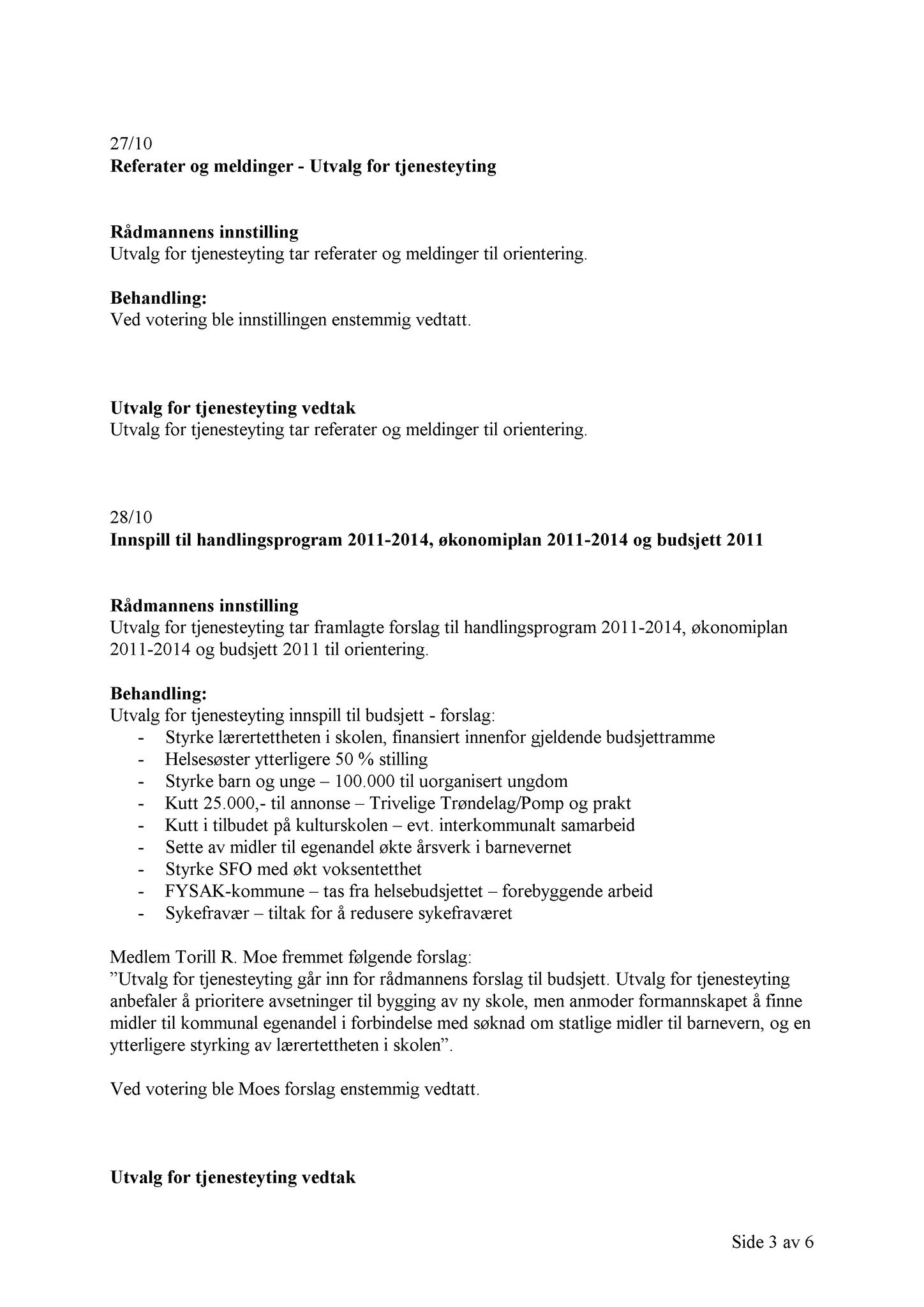 Klæbu Kommune, TRKO/KK/14-UTY/L003: Utvalg for tjenesteyting - Møtedokumenter, 2010, p. 196