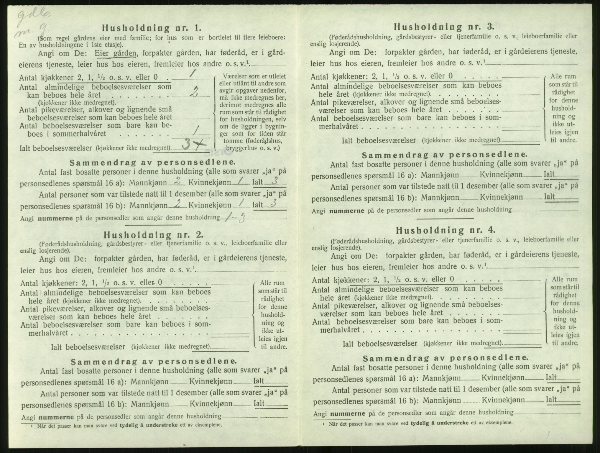 SAT, 1920 census for Ørsta, 1920, p. 779