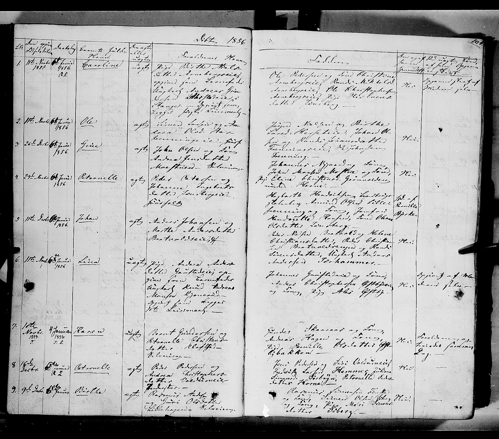 Romedal prestekontor, AV/SAH-PREST-004/K/L0004: Parish register (official) no. 4, 1847-1861, p. 104