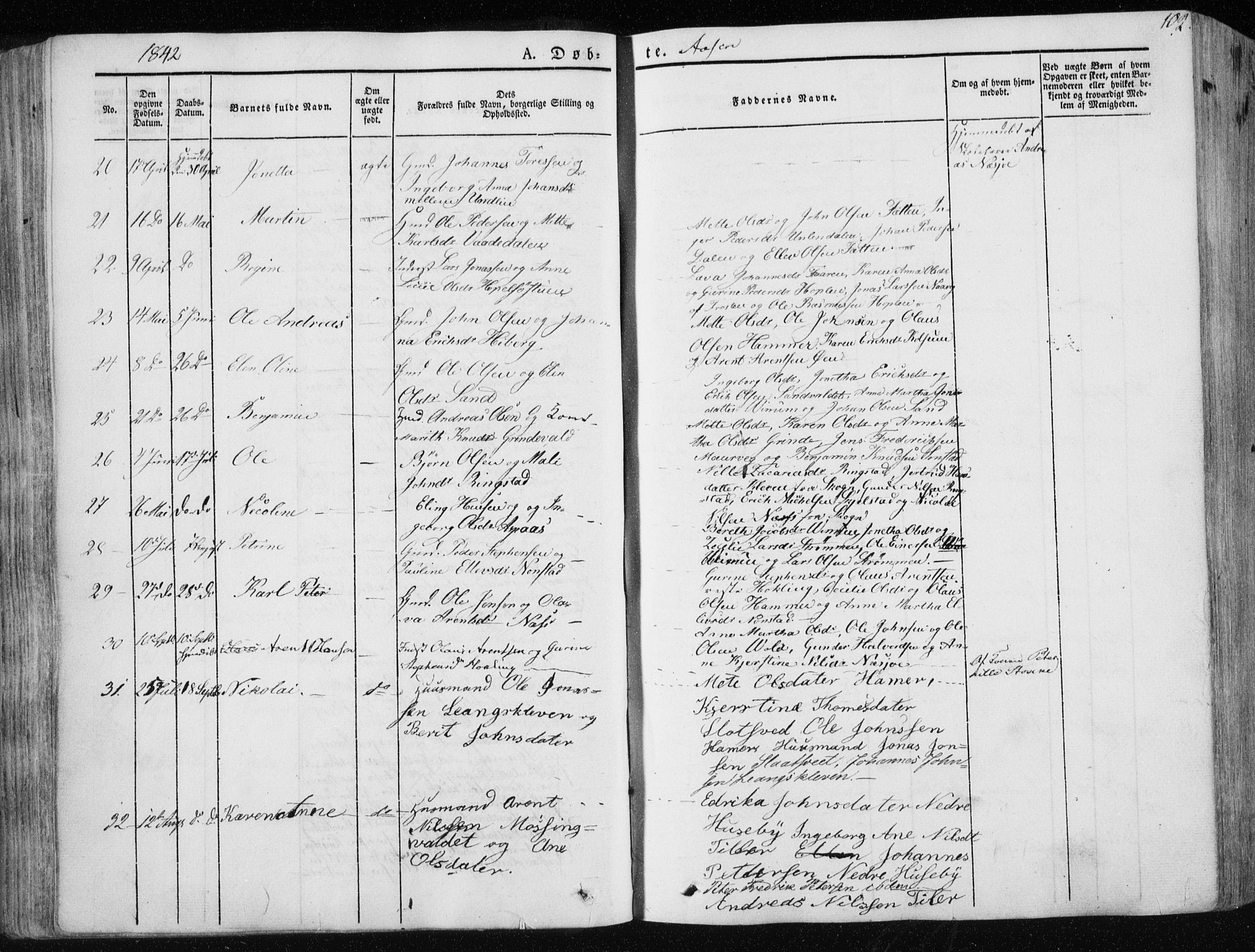 Ministerialprotokoller, klokkerbøker og fødselsregistre - Nord-Trøndelag, AV/SAT-A-1458/713/L0115: Parish register (official) no. 713A06, 1838-1851, p. 102