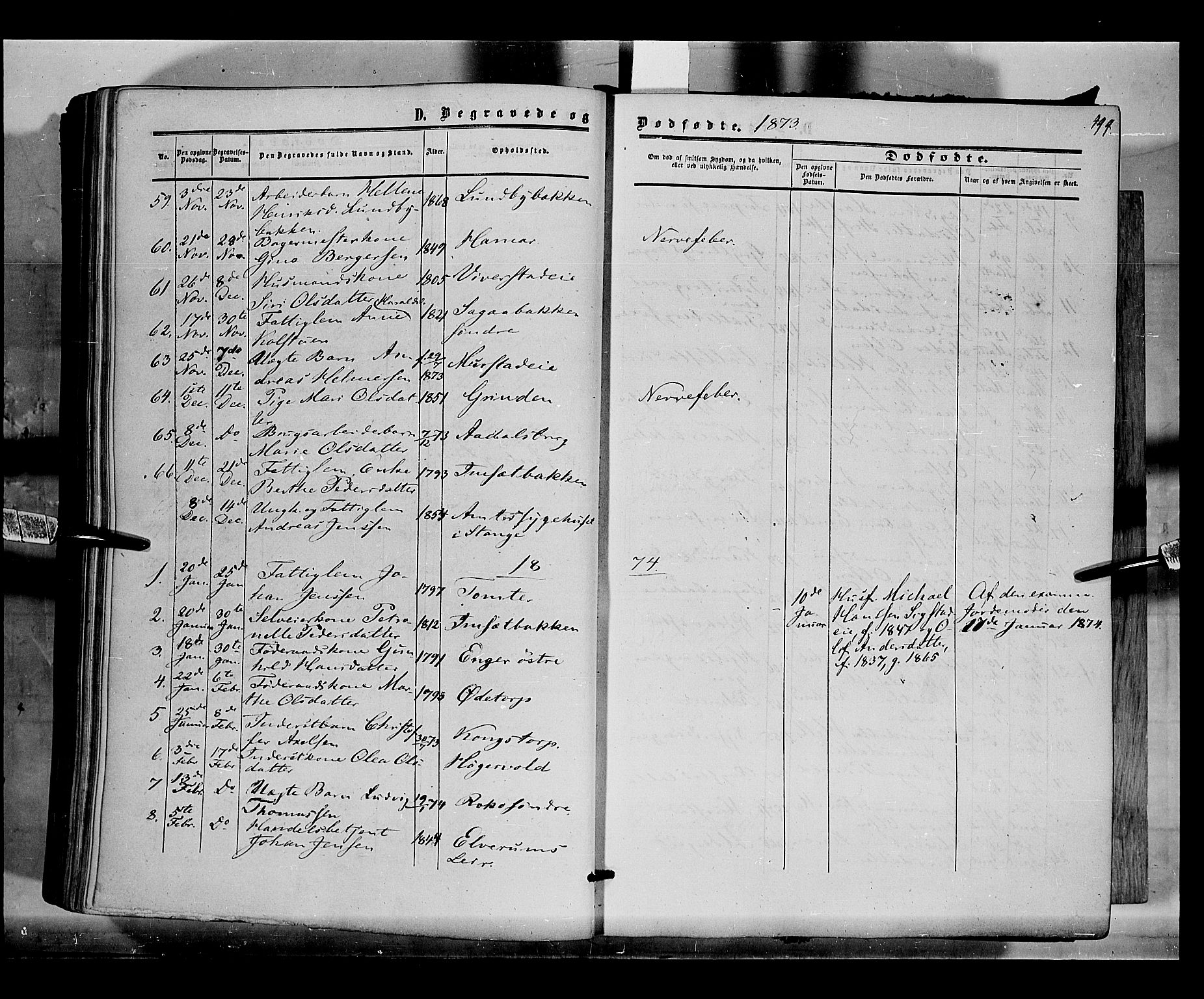 Løten prestekontor, AV/SAH-PREST-022/K/Ka/L0008: Parish register (official) no. 8, 1860-1877, p. 499