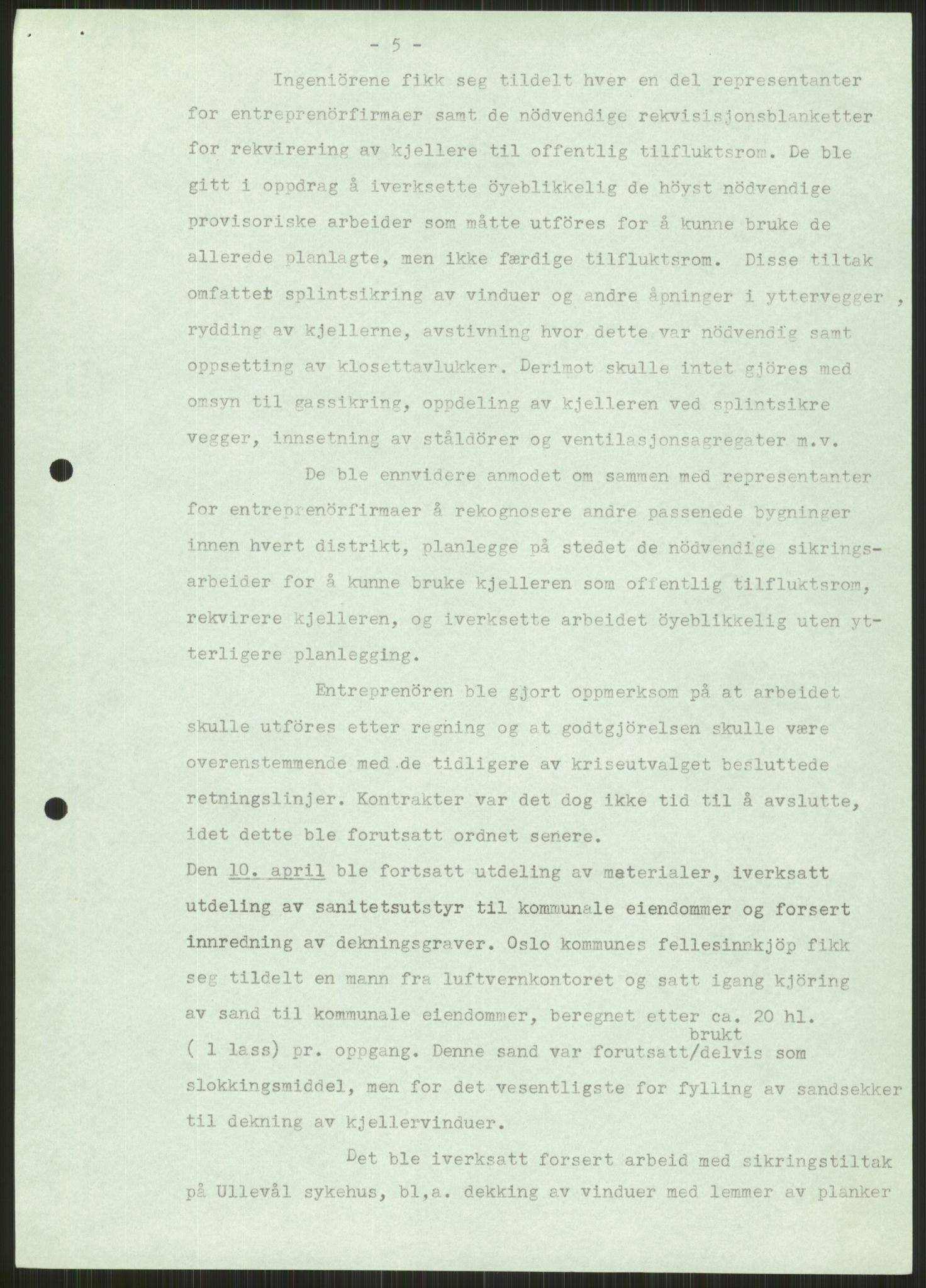 Forsvaret, Forsvarets krigshistoriske avdeling, RA/RAFA-2017/Y/Ya/L0013: II-C-11-31 - Fylkesmenn.  Rapporter om krigsbegivenhetene 1940., 1940, p. 555